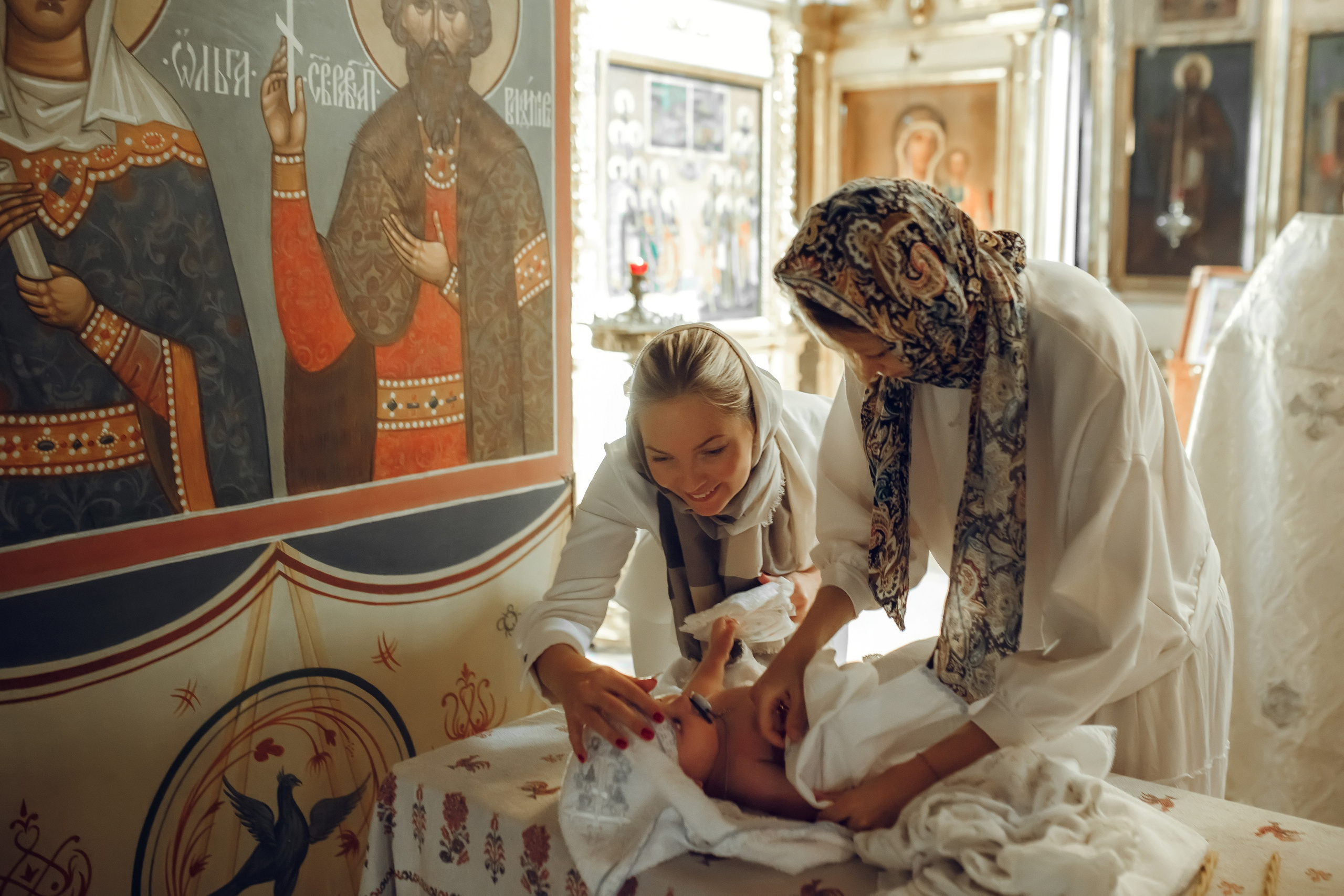 Крещение Эрика. Фотограф на Крещение, семейный фотограф в Москве