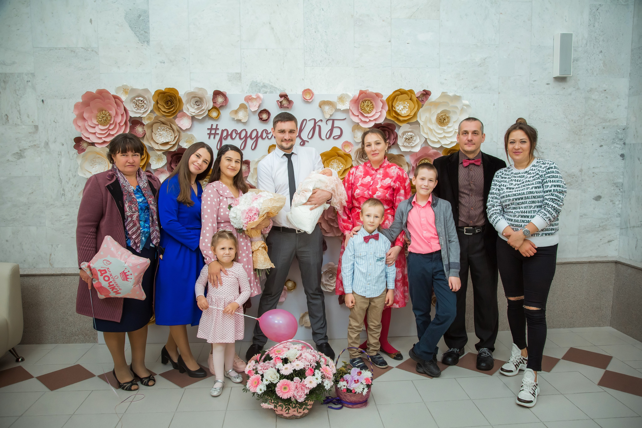 Выписка Камиллы. Фотограф на Крещение, семейный фотограф в Москве