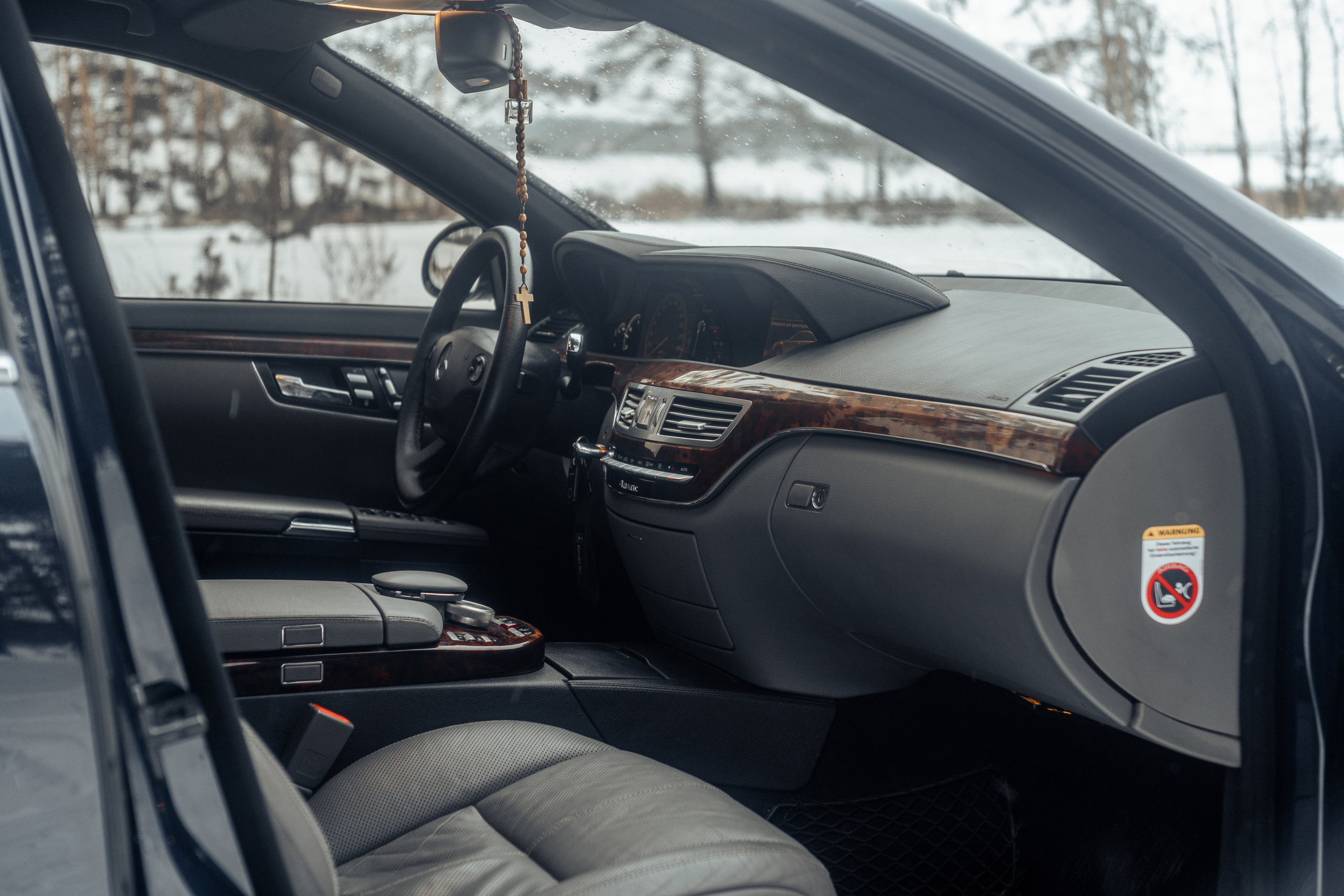 Автомобильная фото-сессия Mercedes-Benz S-class W221 в Калуге