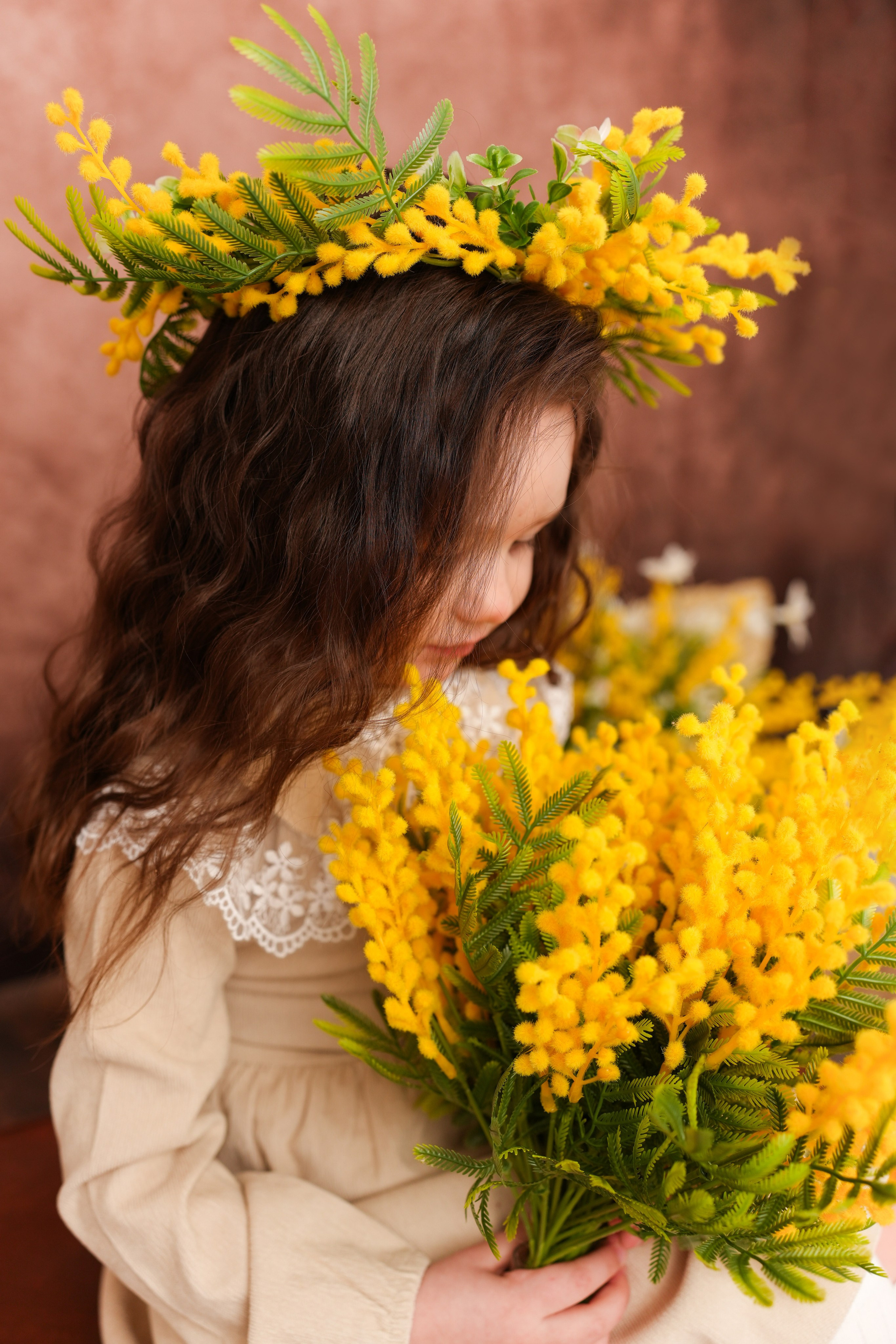 Мимоза. Фотограф новорожденных и детский фотограф в Екатеринбурге Ксени