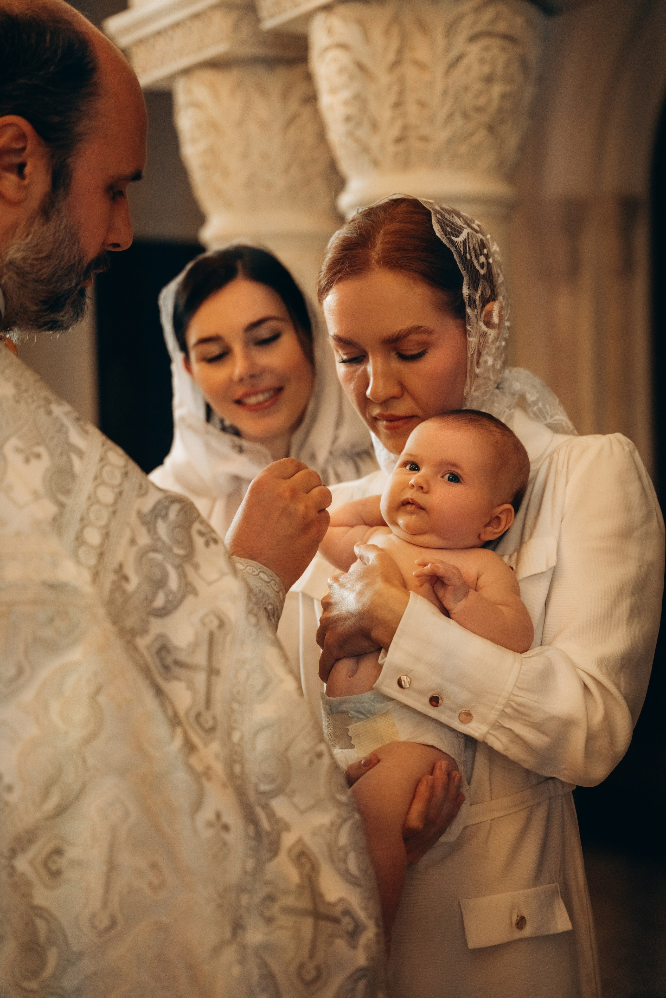 Крещение Настеньки и Максимки. Фотограф Мария Миллс | Минск