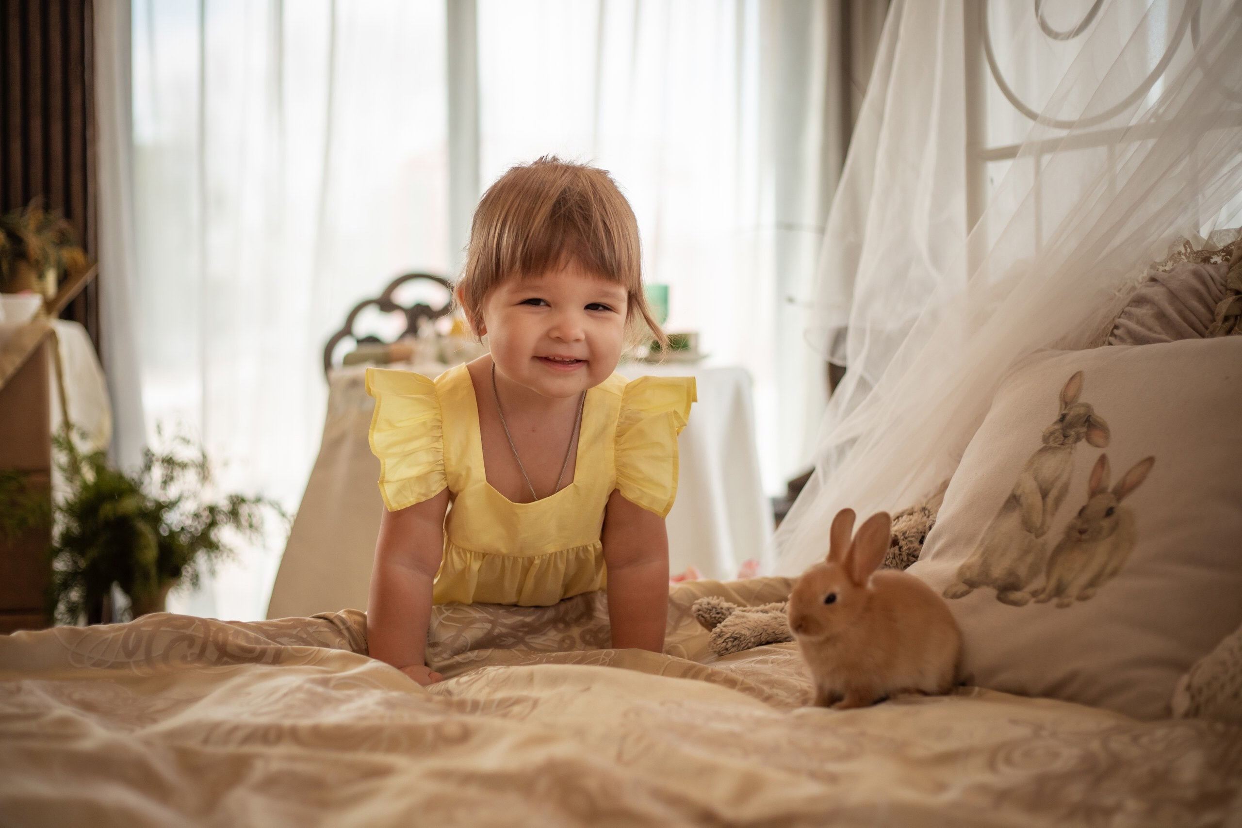 Фотосессия с кроликами. Фотограф Ольга Бобб Нижний Новгород