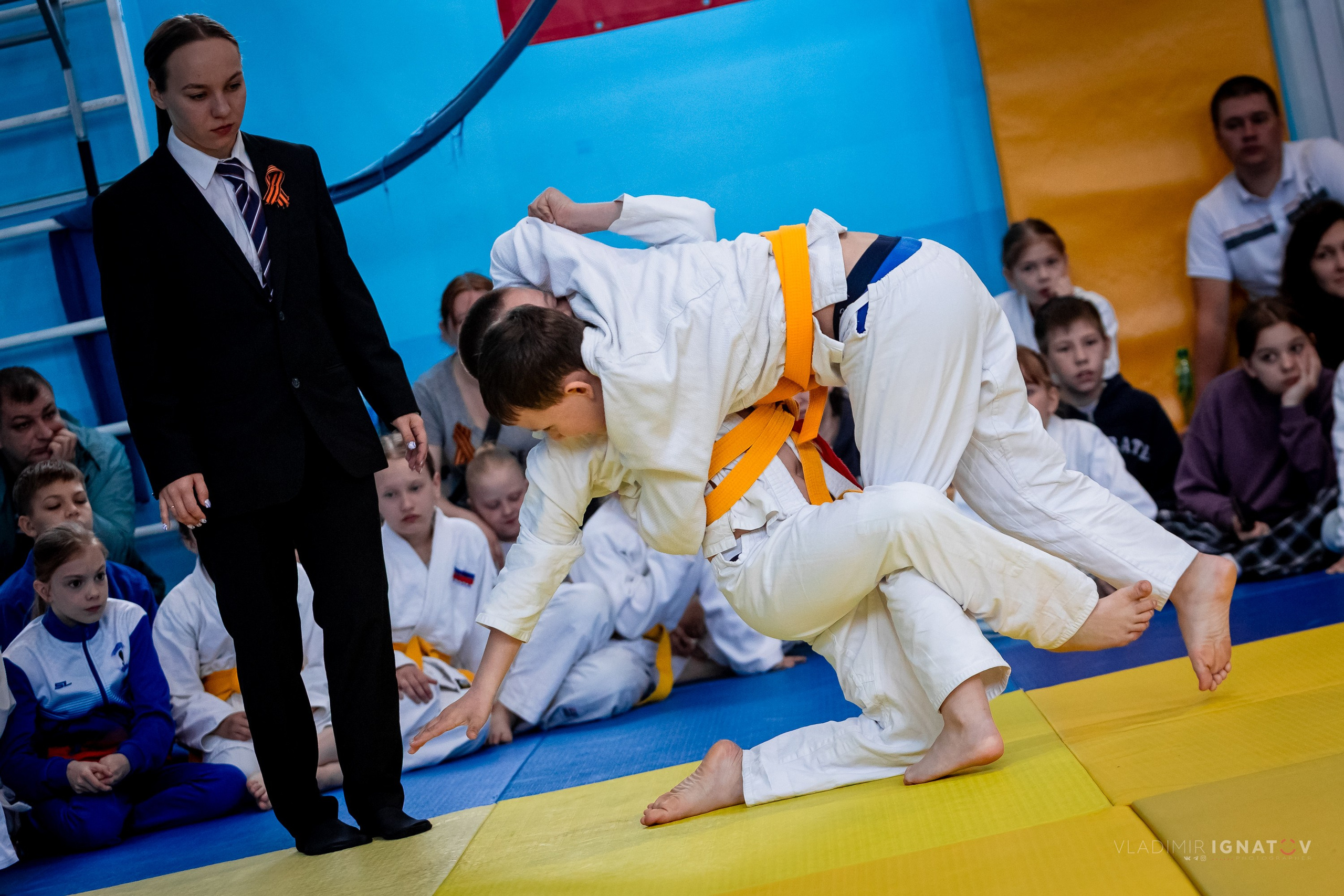 Городские соревнования по дзюдо посвященные 80-летию Победы в ВОВ. Репортажный фотограф в Барнауле Владимир Игнатов