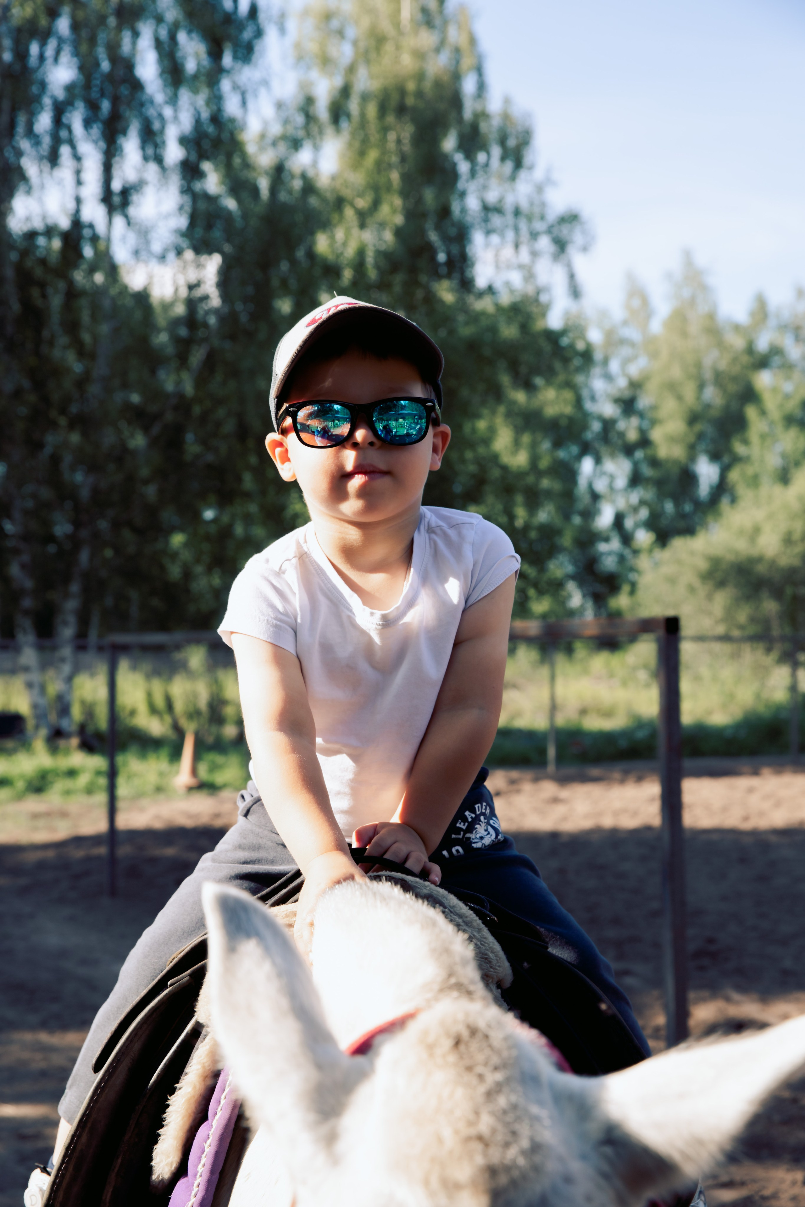 Прогулка на пони. Семейный и детский фотограф. Москва. Пронина Тома