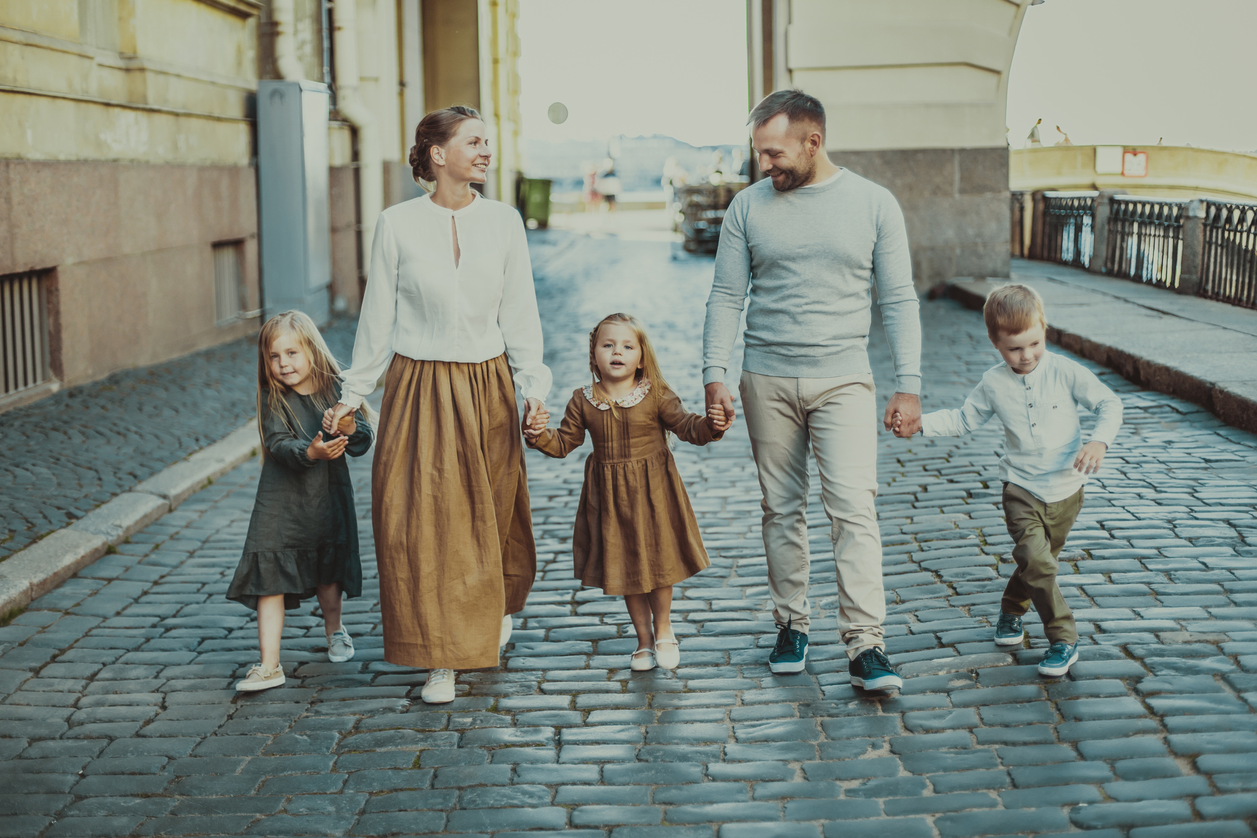 Прекрасные пятеро). Детский, свадебный и семейный фотограф Юлия Курбатова, Санкт-Петербург