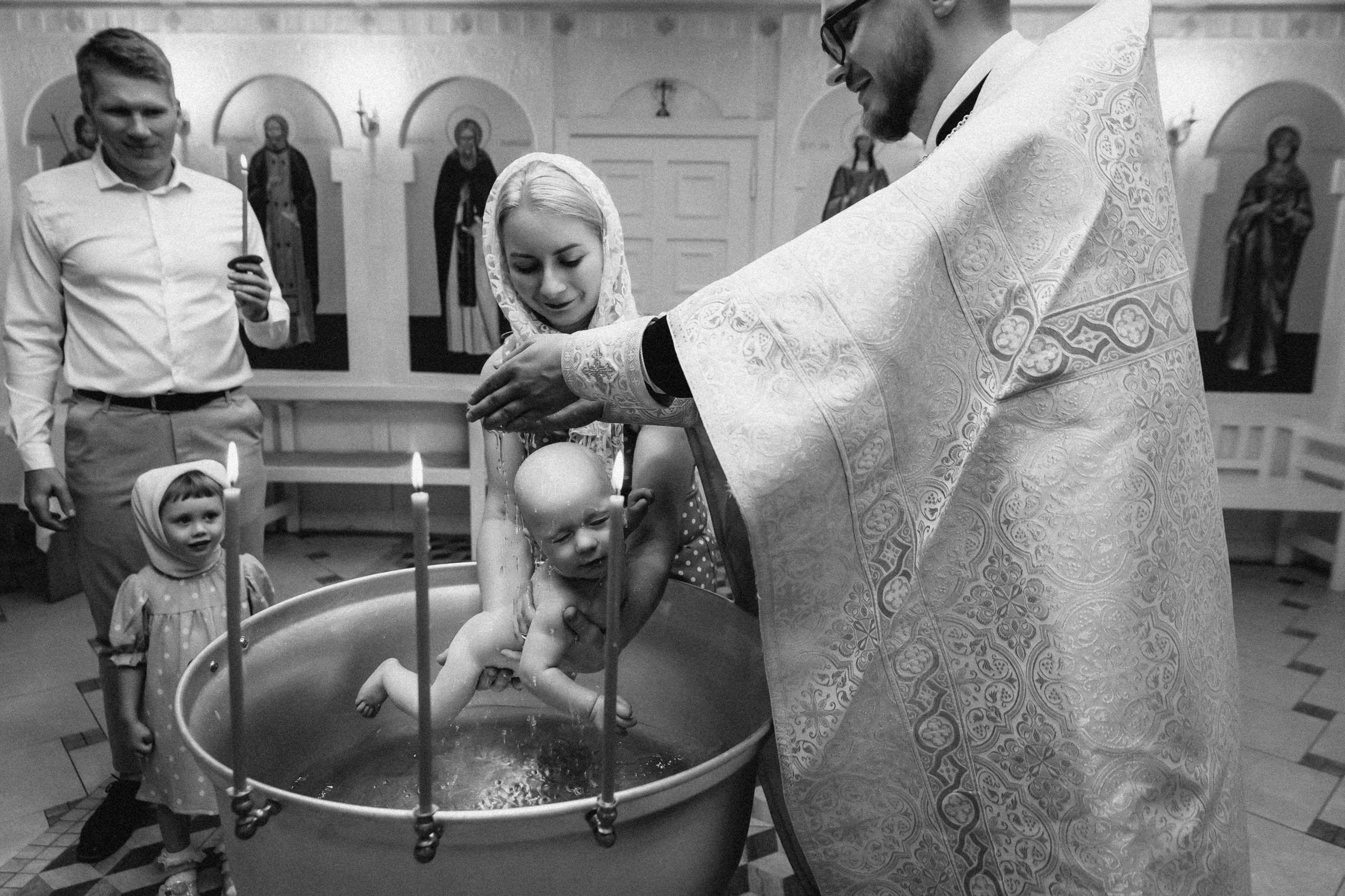 Крещение Варвары. Семейный фотограф Минск Усова Ольга