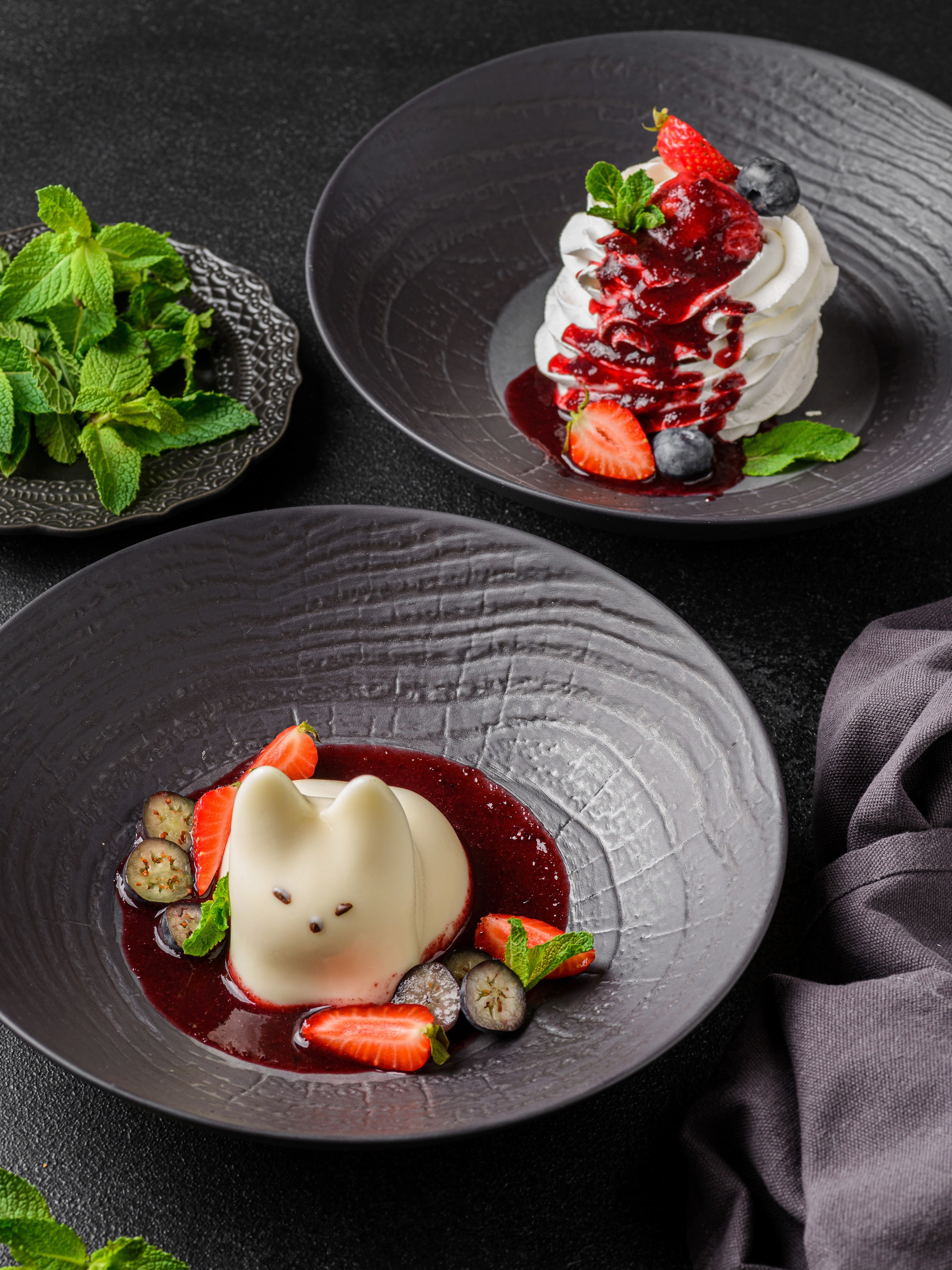 Панна котта корейская