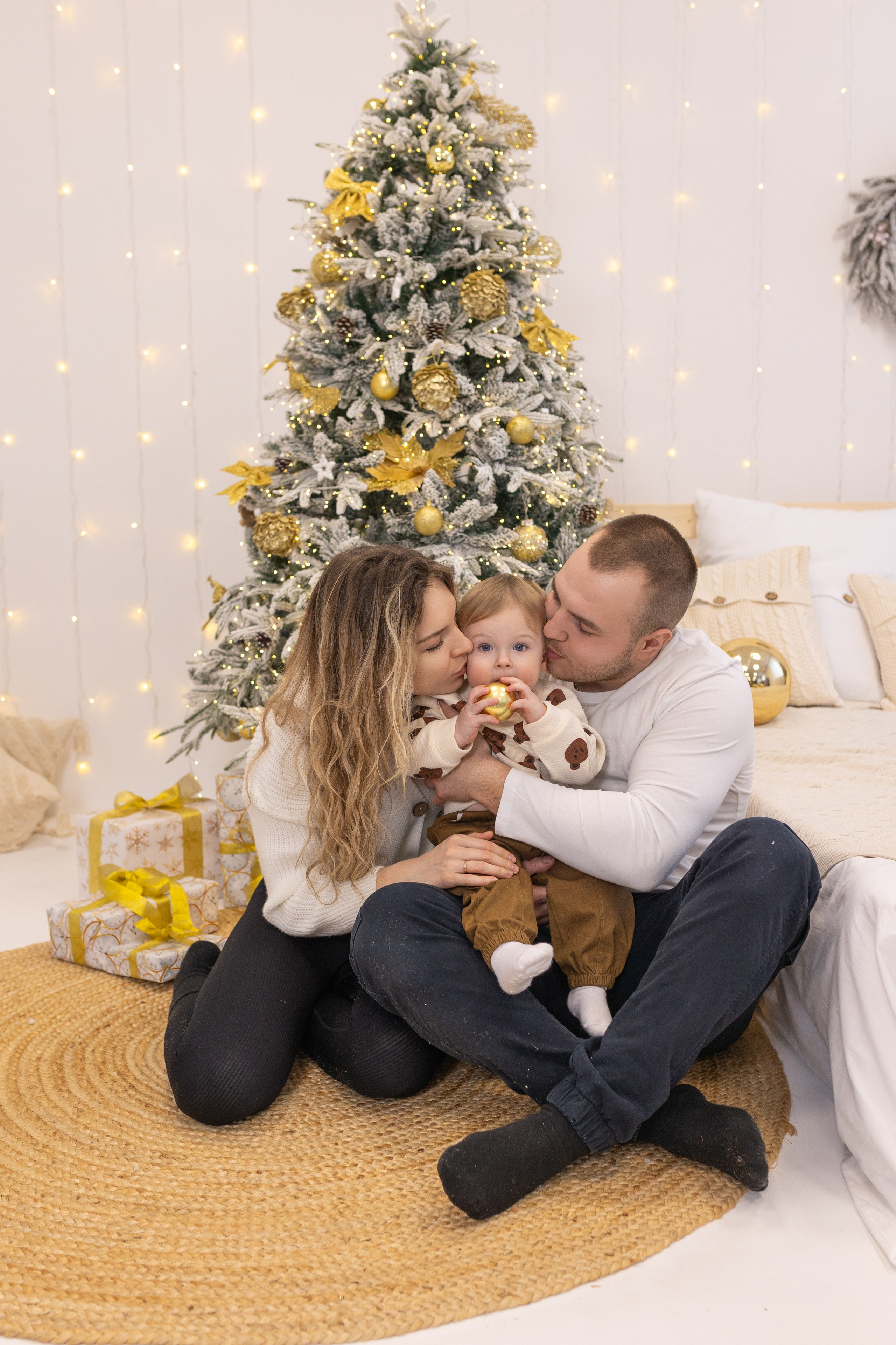 Новогодние. Фотограф новорожденных. Детский и семейный фотограф Марьяна Юдина