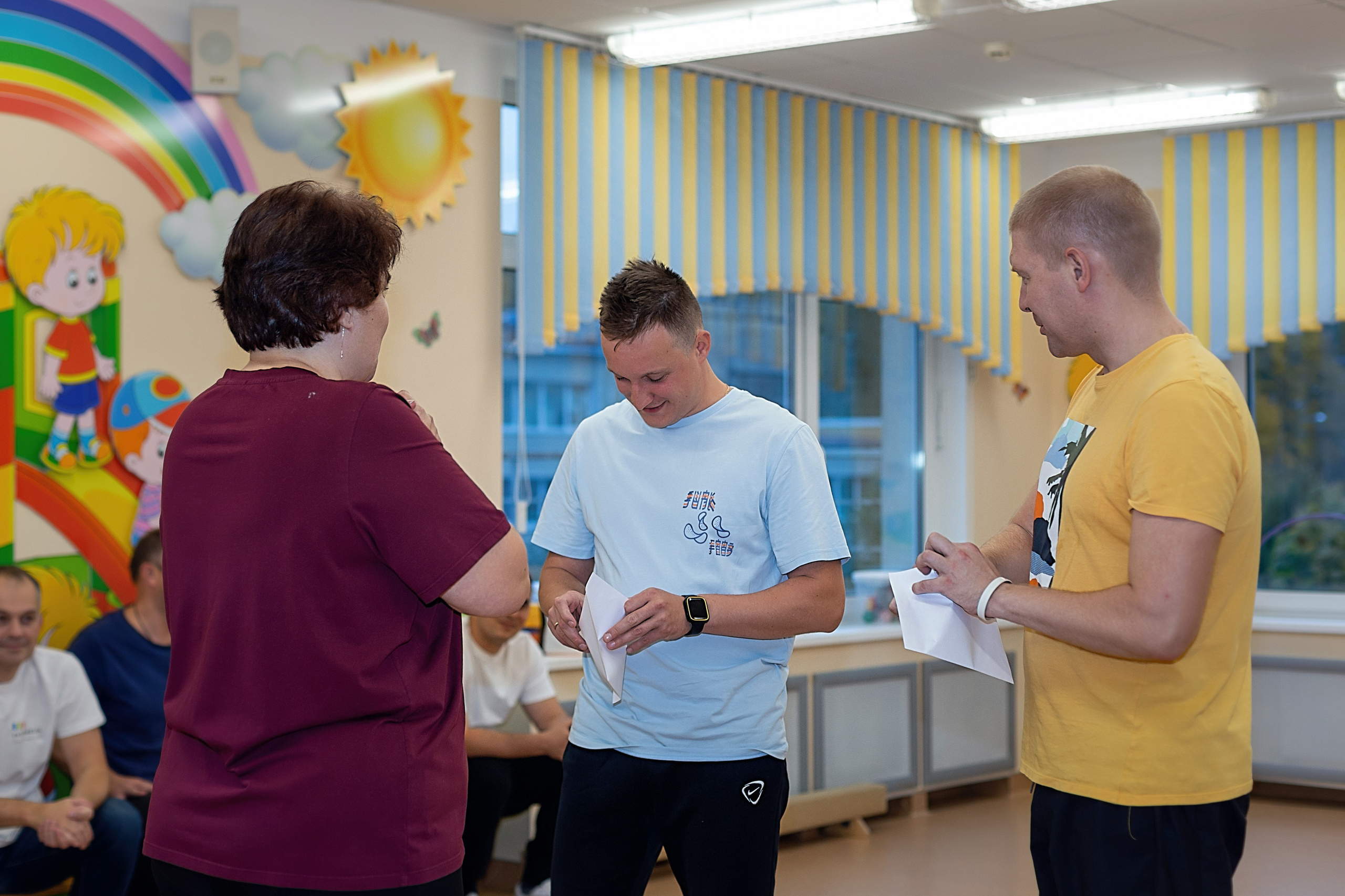 День пап в детском саду_2024. Семейный фотограф в Санкт-Петербурге