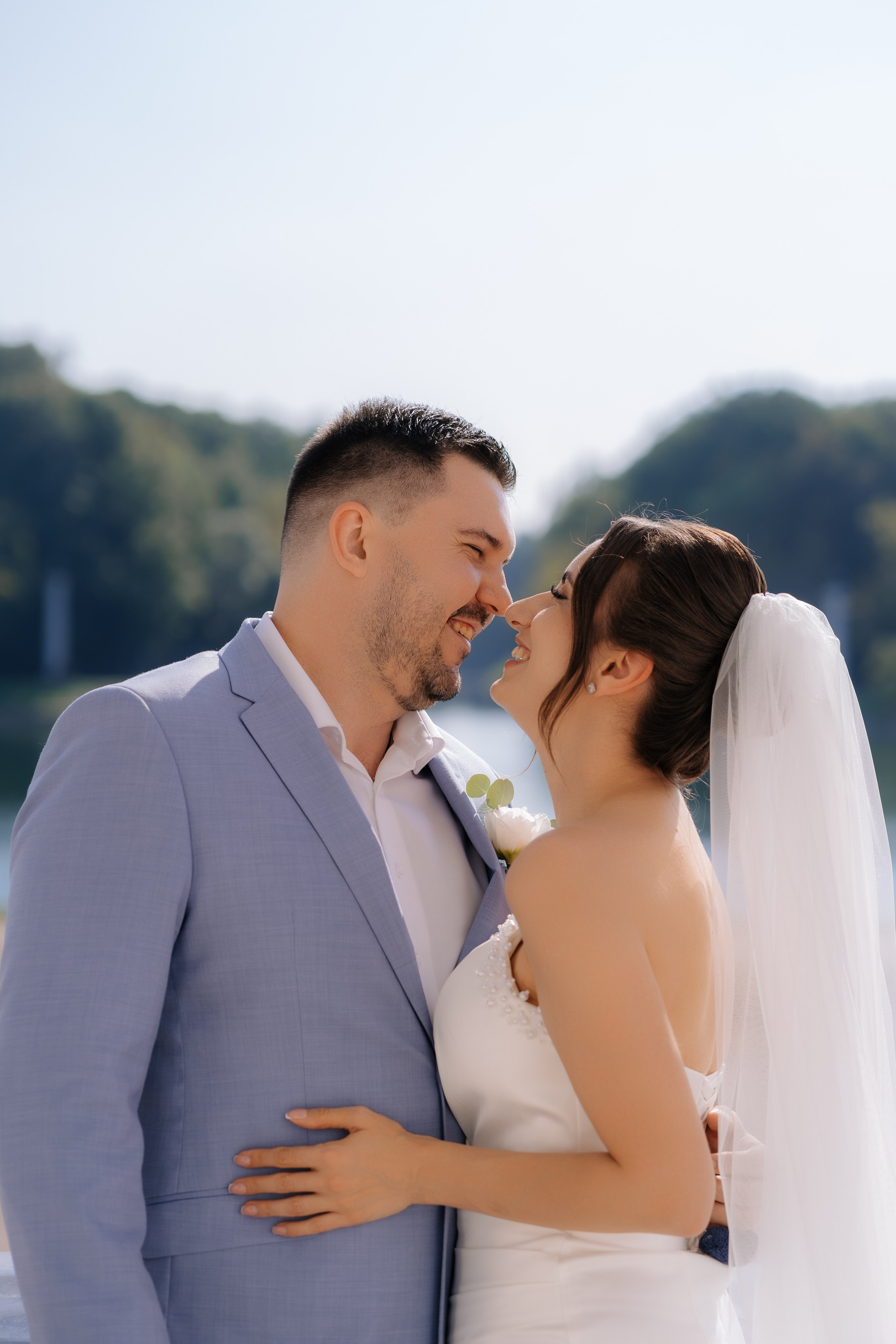 Свадебная фотосессия в Москве, парк Кусково. Свадебный фотограф в Москве Анна Полушина