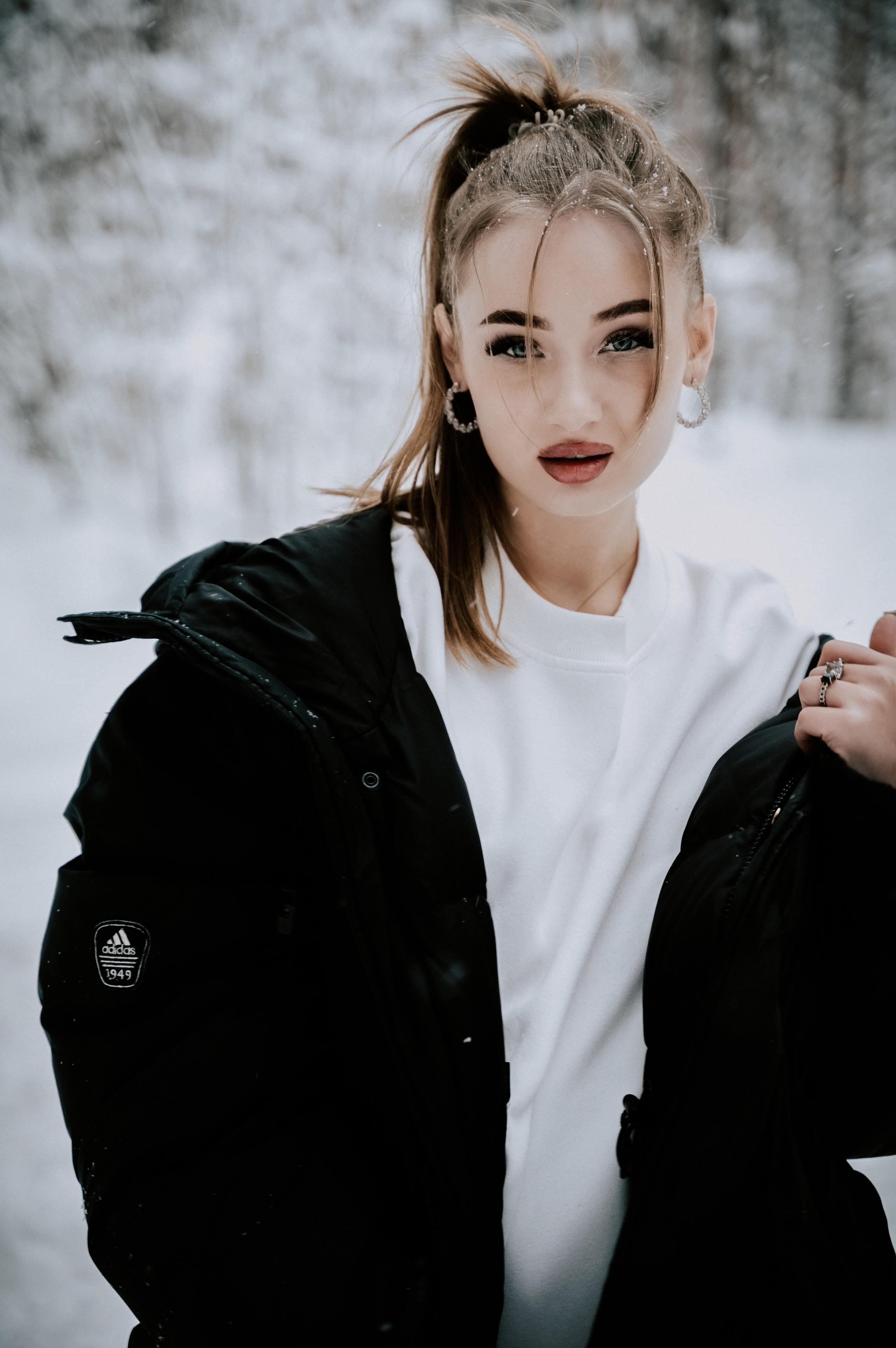 Индивидуальная съёмка для Аделины зима. Фотограф/видеограф Богдан Голованов