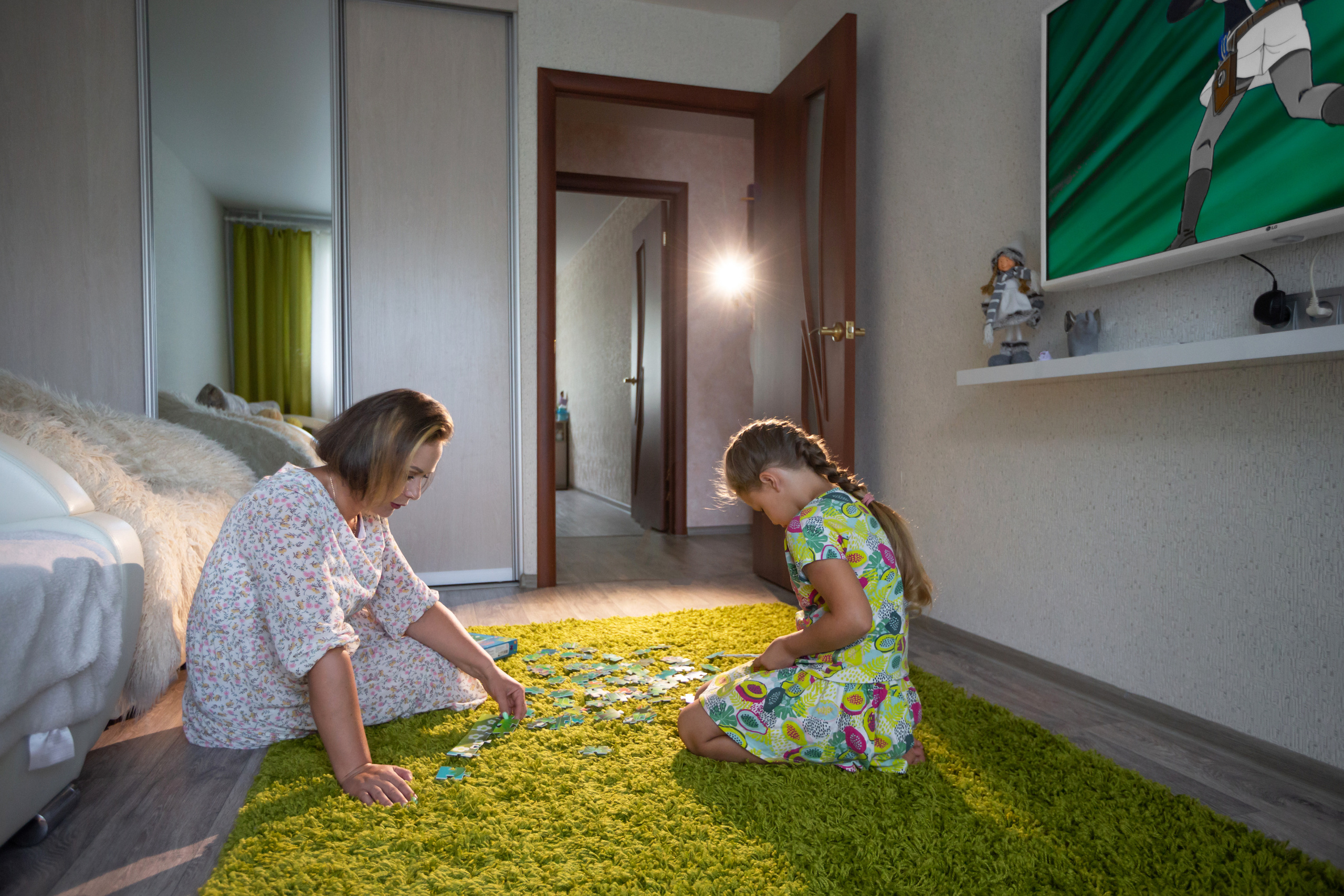 Домашняя атмосфера любви Лены и Даши. Семейный и детский фотограф Тамара Морозова г. Арсеньев