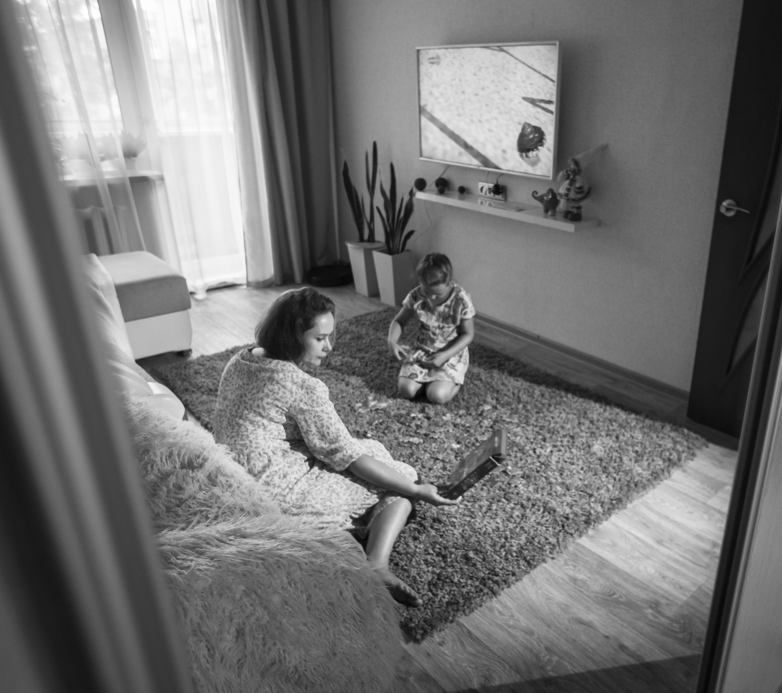 Домашняя атмосфера любви Лены и Даши. Семейный и детский фотограф Тамара Морозова г. Арсеньев