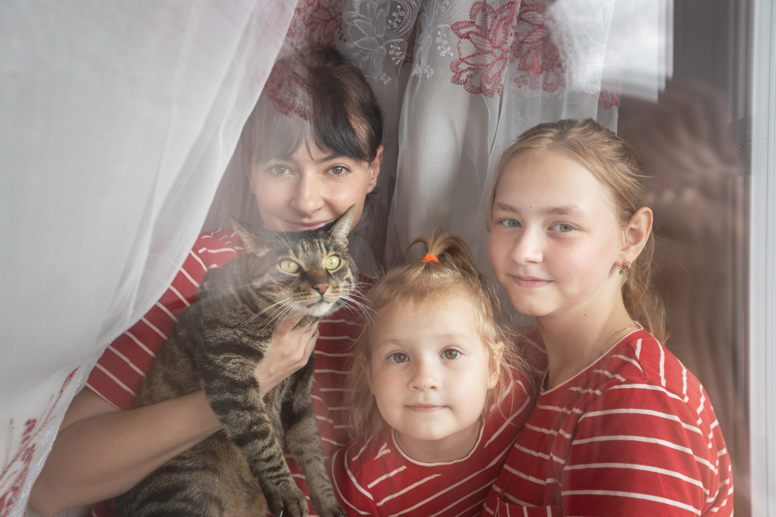 Домашний уют. Оля и ее девочки. Семейный и детский фотограф Тамара Морозова г. Арсеньев