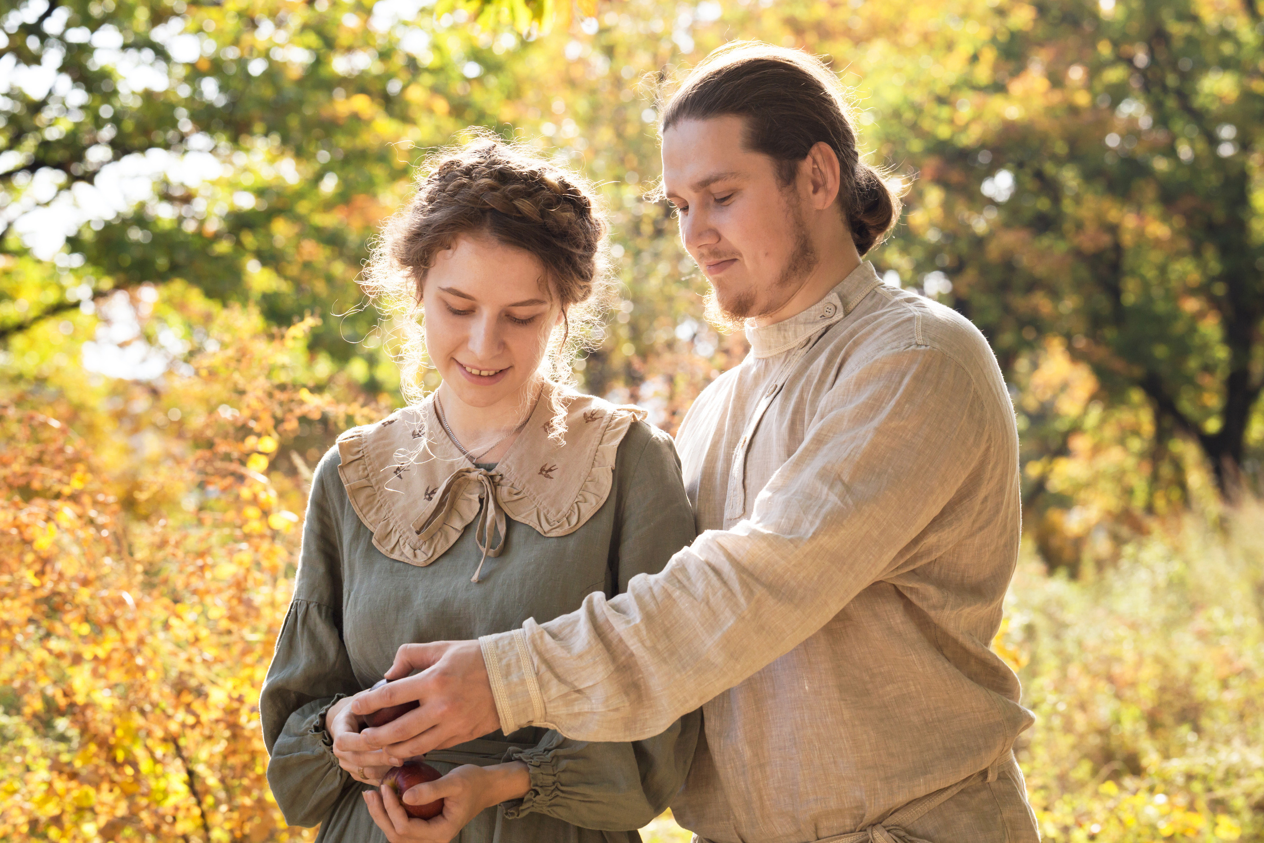 Осенняя прогулка двух любящих сердец. Семейный и детский фотограф Тамара Морозова г. Арсеньев