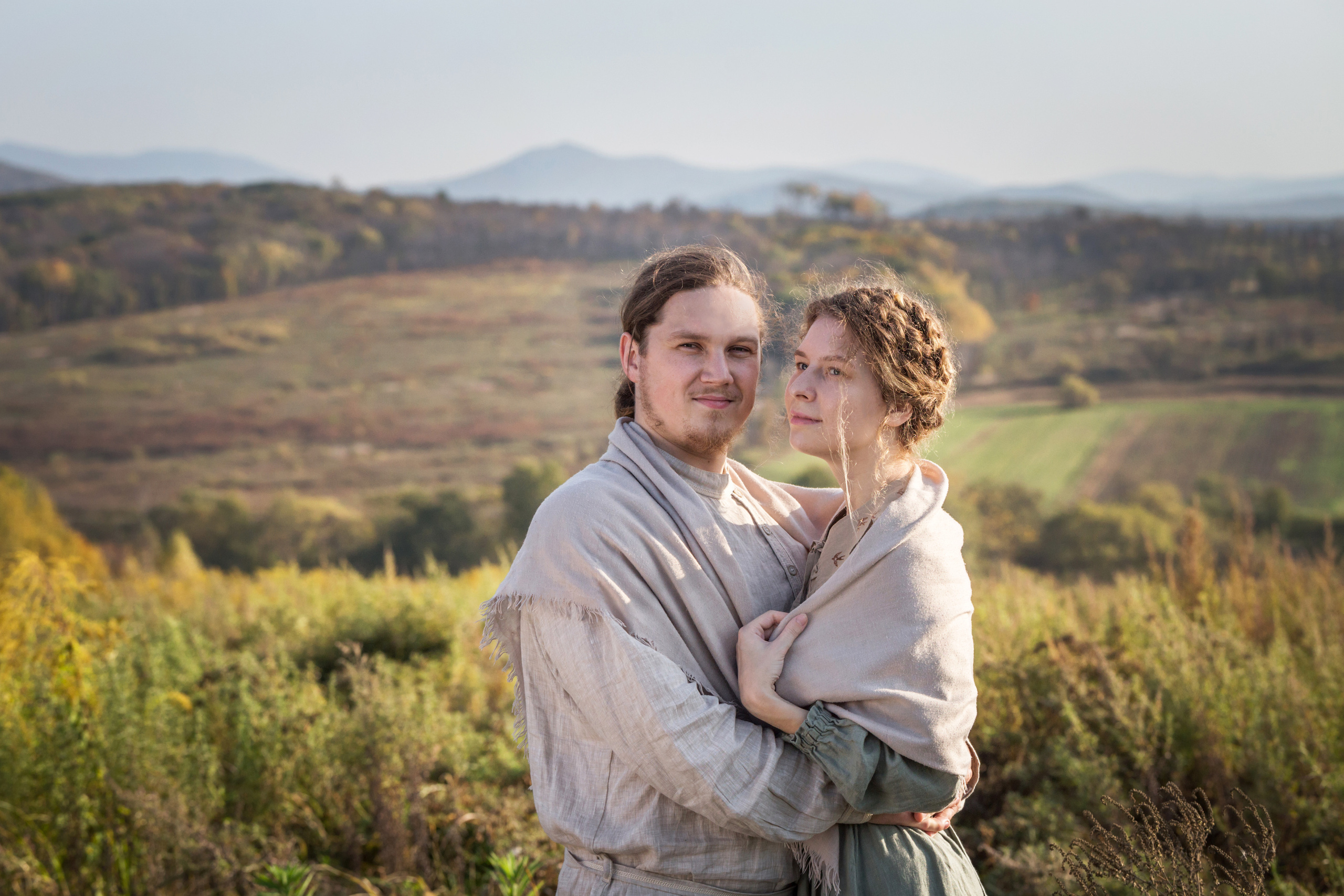 Осенняя прогулка двух любящих сердец. Семейный и детский фотограф Тамара Морозова г. Арсеньев