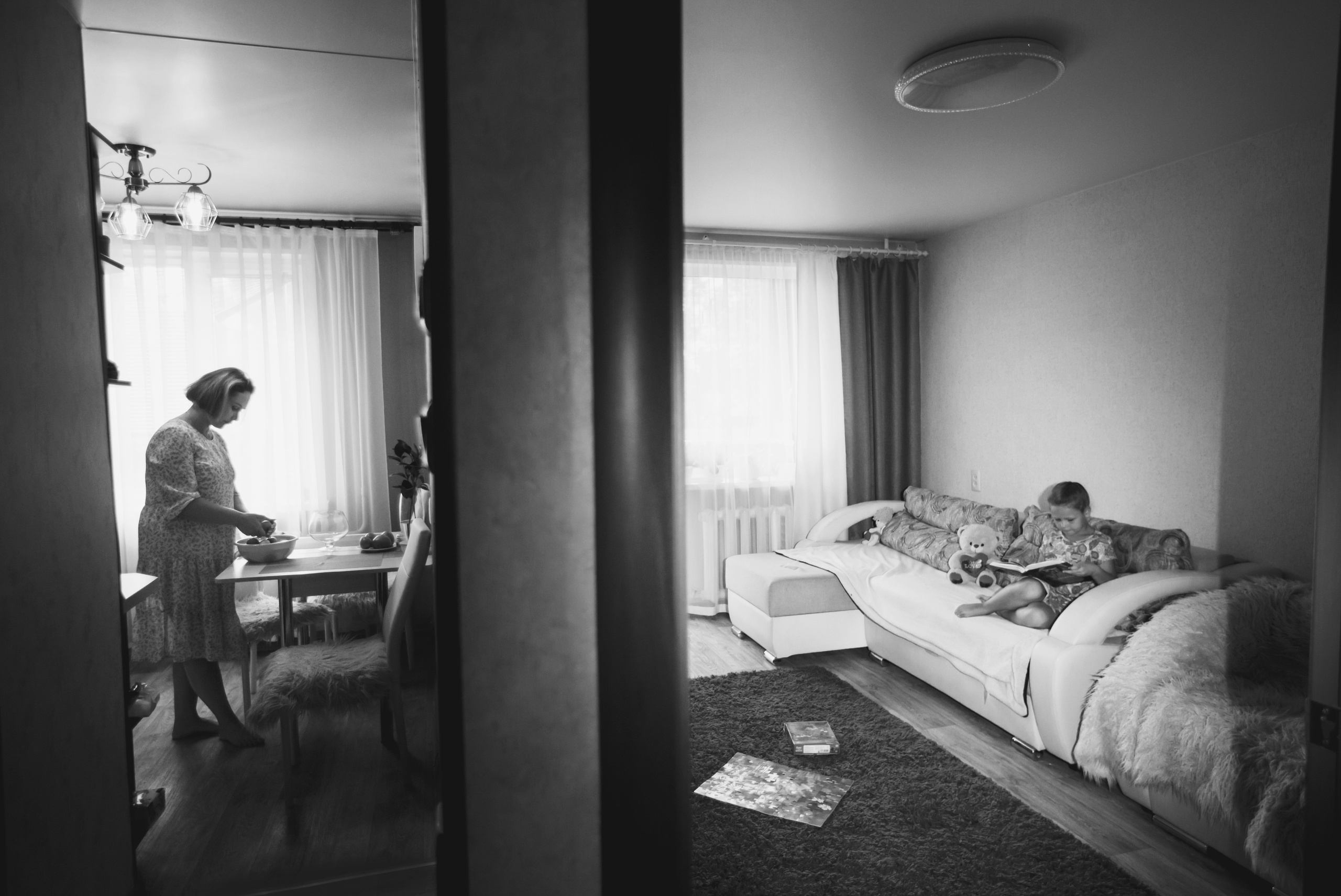 Домашняя атмосфера любви Лены и Даши. Семейный и детский фотограф Тамара Морозова г. Арсеньев