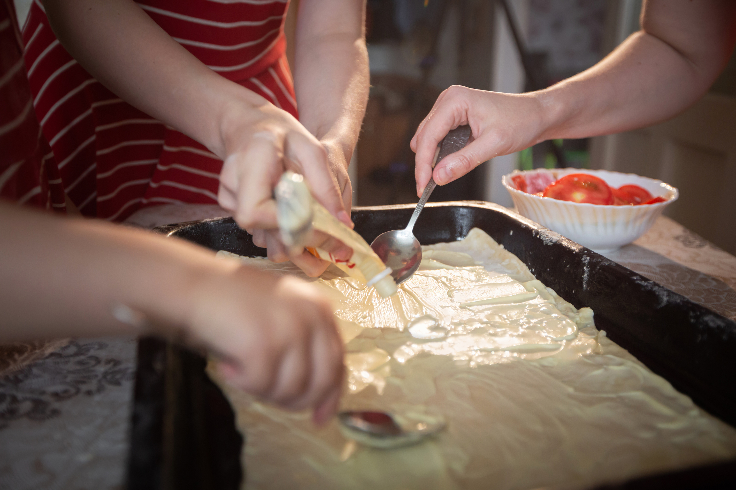 Домашний уют. Оля и ее девочки. Семейный и детский фотограф Тамара Морозова г. Арсеньев