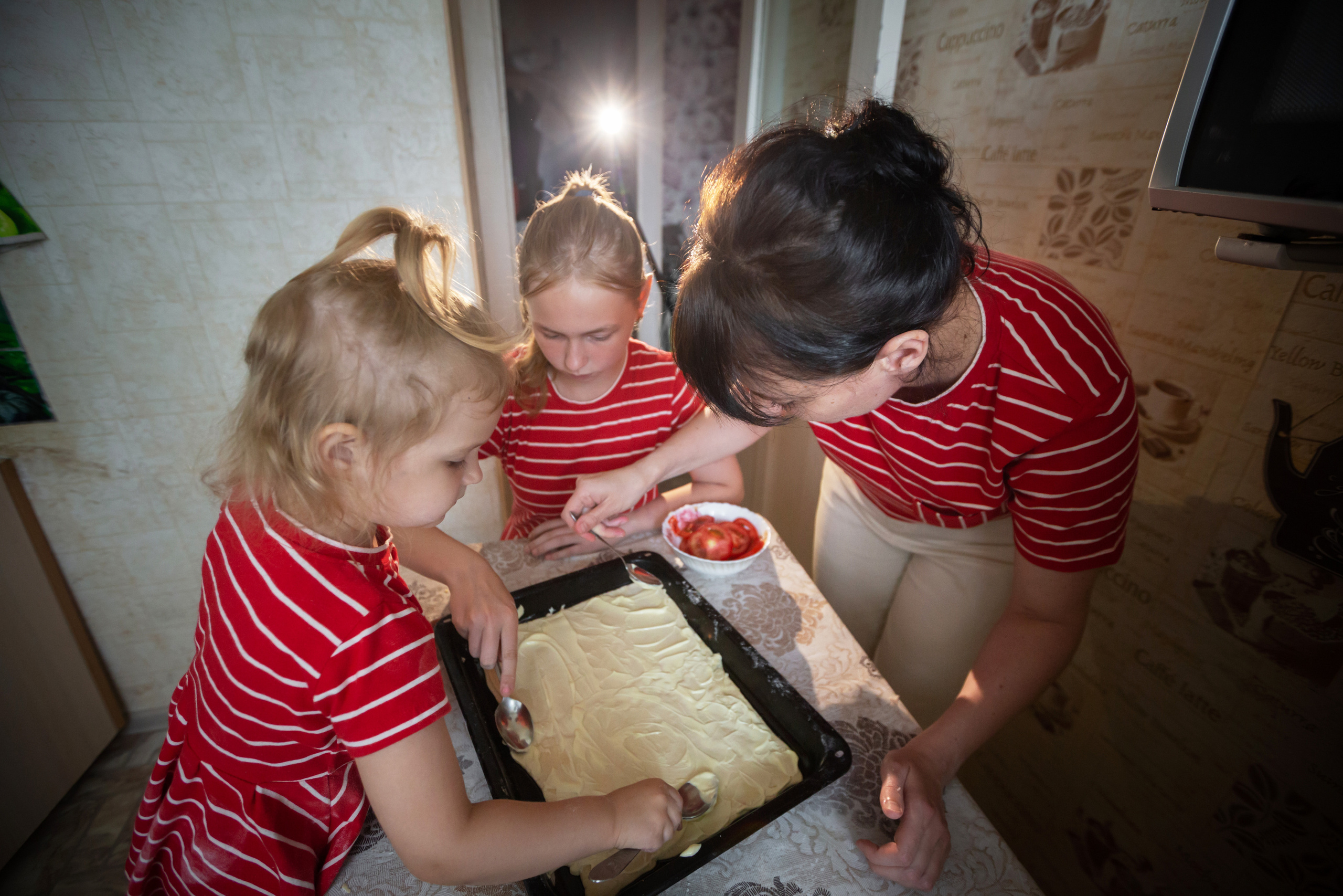 Домашний уют. Оля и ее девочки. Семейный и детский фотограф Тамара Морозова г. Арсеньев