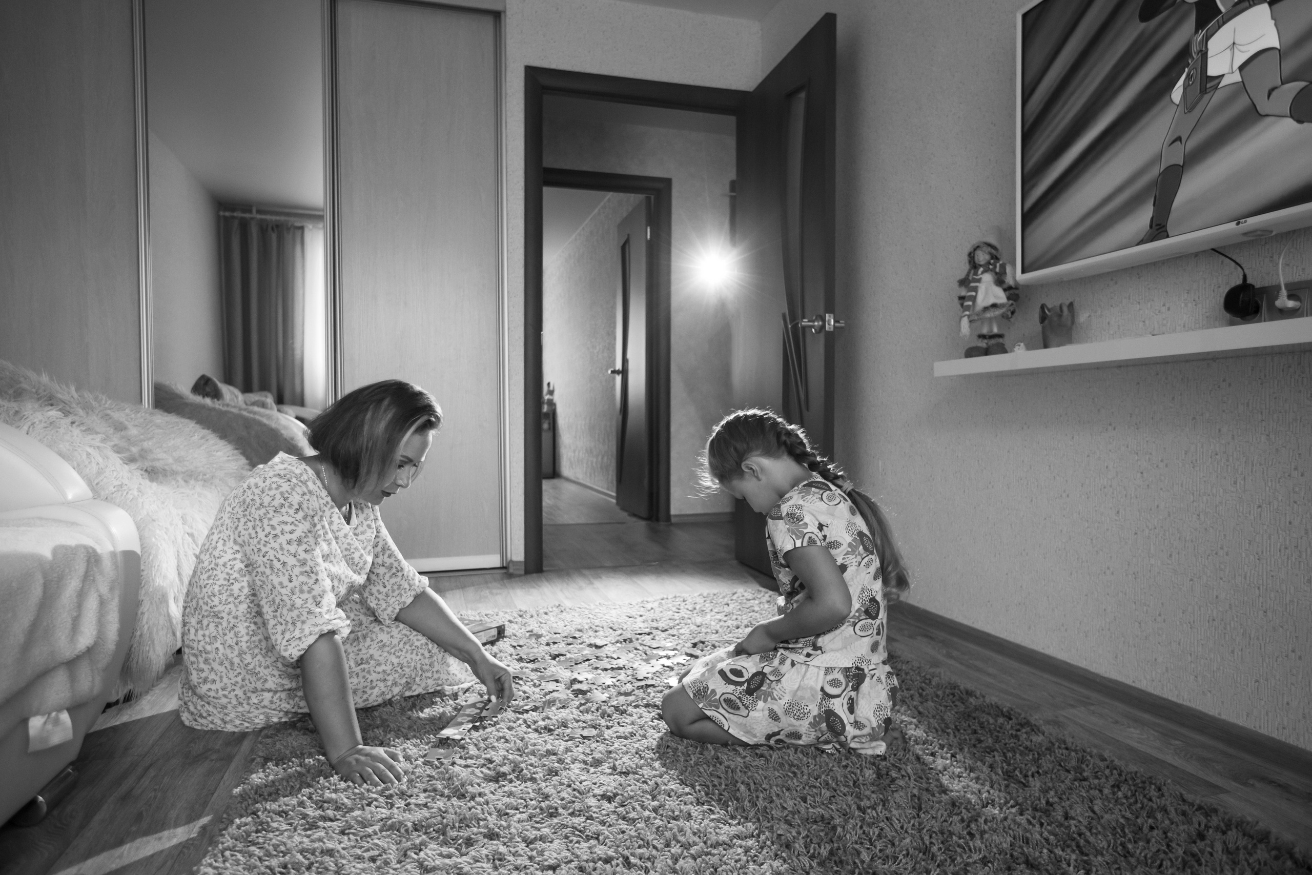 Домашняя атмосфера любви Лены и Даши. Семейный и детский фотограф Тамара Морозова г. Арсеньев