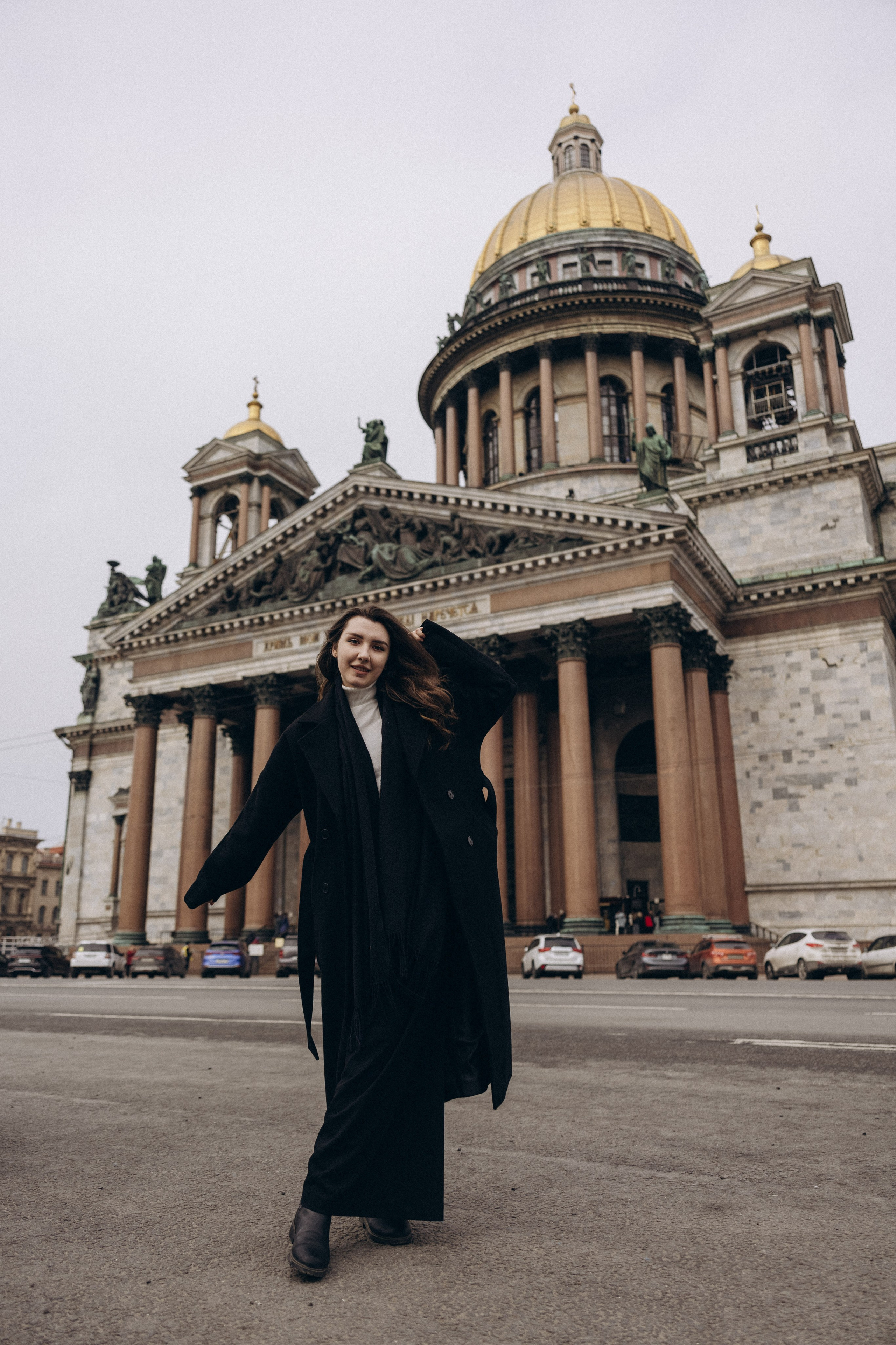 Фотопрогулка на Иссакиевском соборе. Семейный фотограф в Санкт-Петербурге Екатерина Васильева