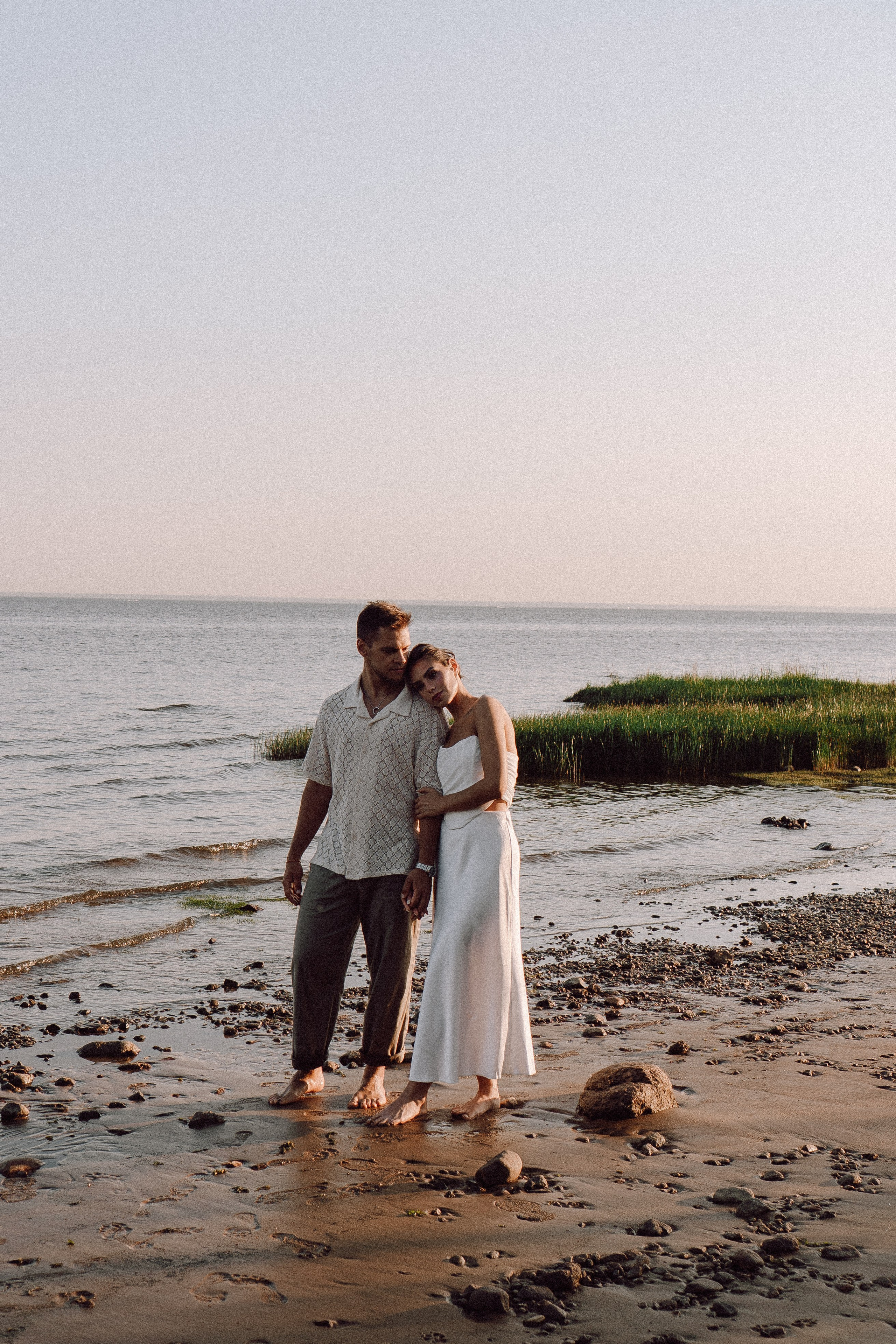 СВАДЕБНАЯ ФОТОСЕССИЯ ВЫЕЗДНОЙ ЦЕРЕМОНИИ (ФИНСКИЙ ЗАЛИВ). Профессиональный фотограф, Санкт-Петербург — Виктория Богомолова