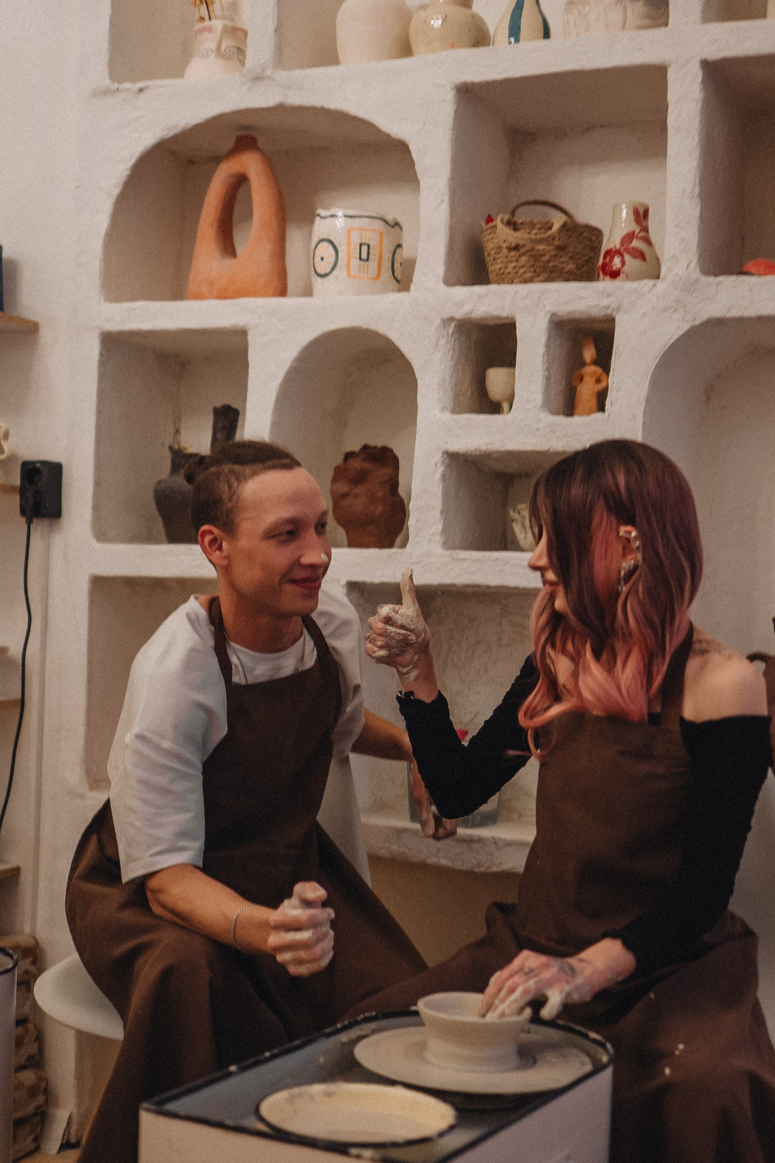 СВИДАНИЕ В ГОНЧАРНОЙ МАСТЕРСКОЙ. Профессиональный фотограф, Санкт-Петербург — Виктория Богомолова