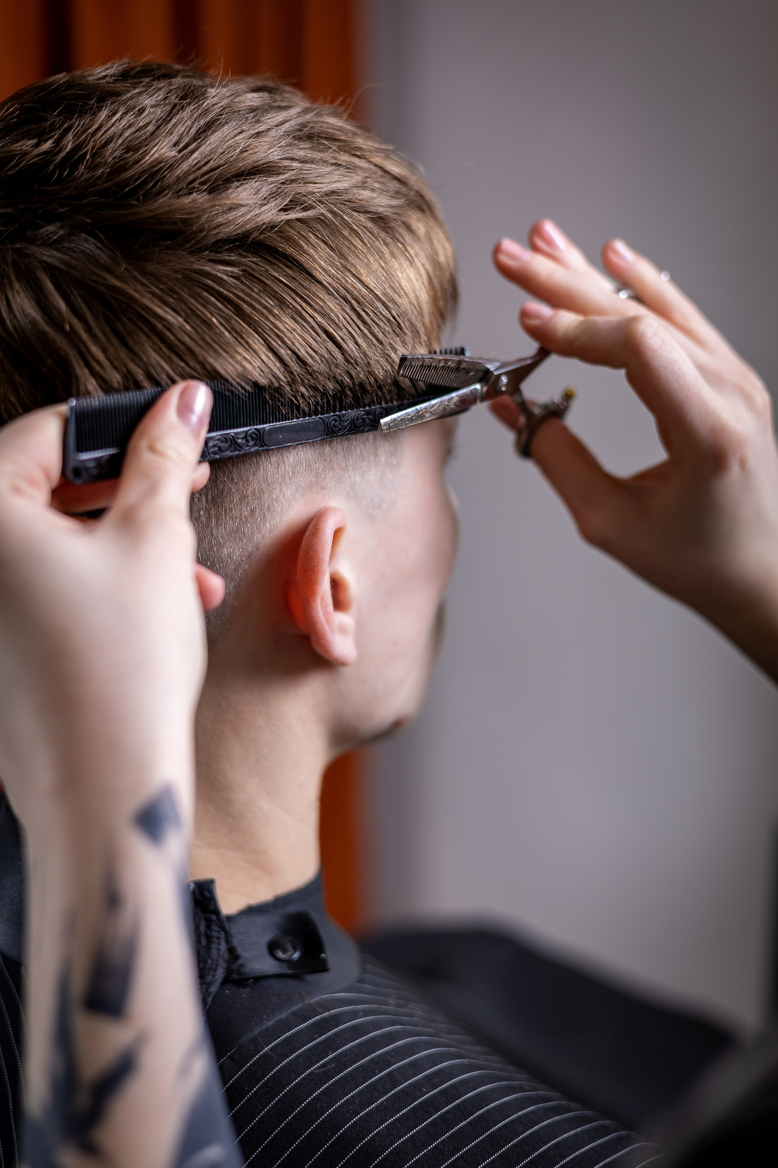 Барбершоп Jet Black 1. Репортажный фотограф Санкт-Петербург | Роман Карбышев