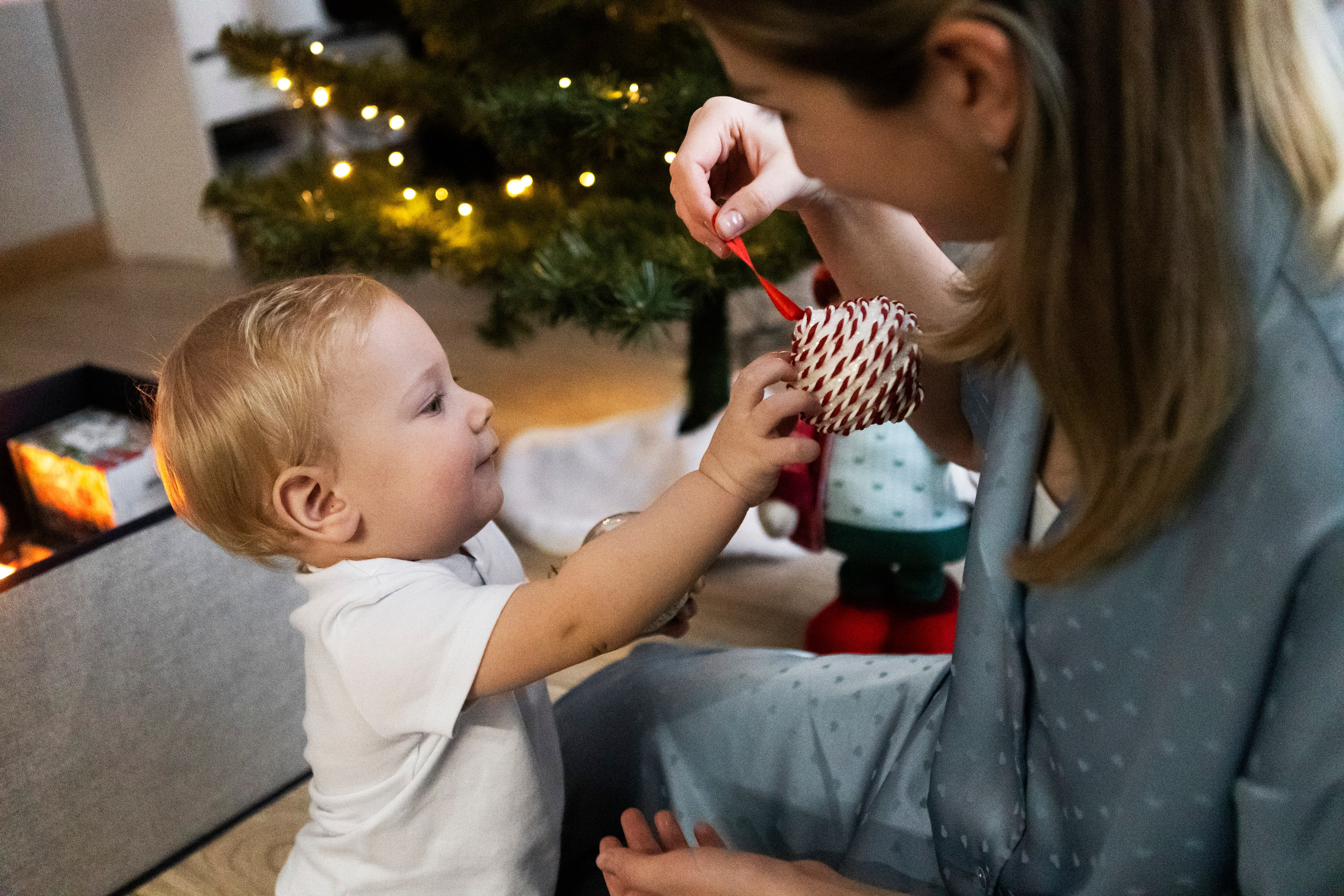 Домашняя новогодняя фотосессия. Семейный и портретный фотограф в Москве Елена Флегант