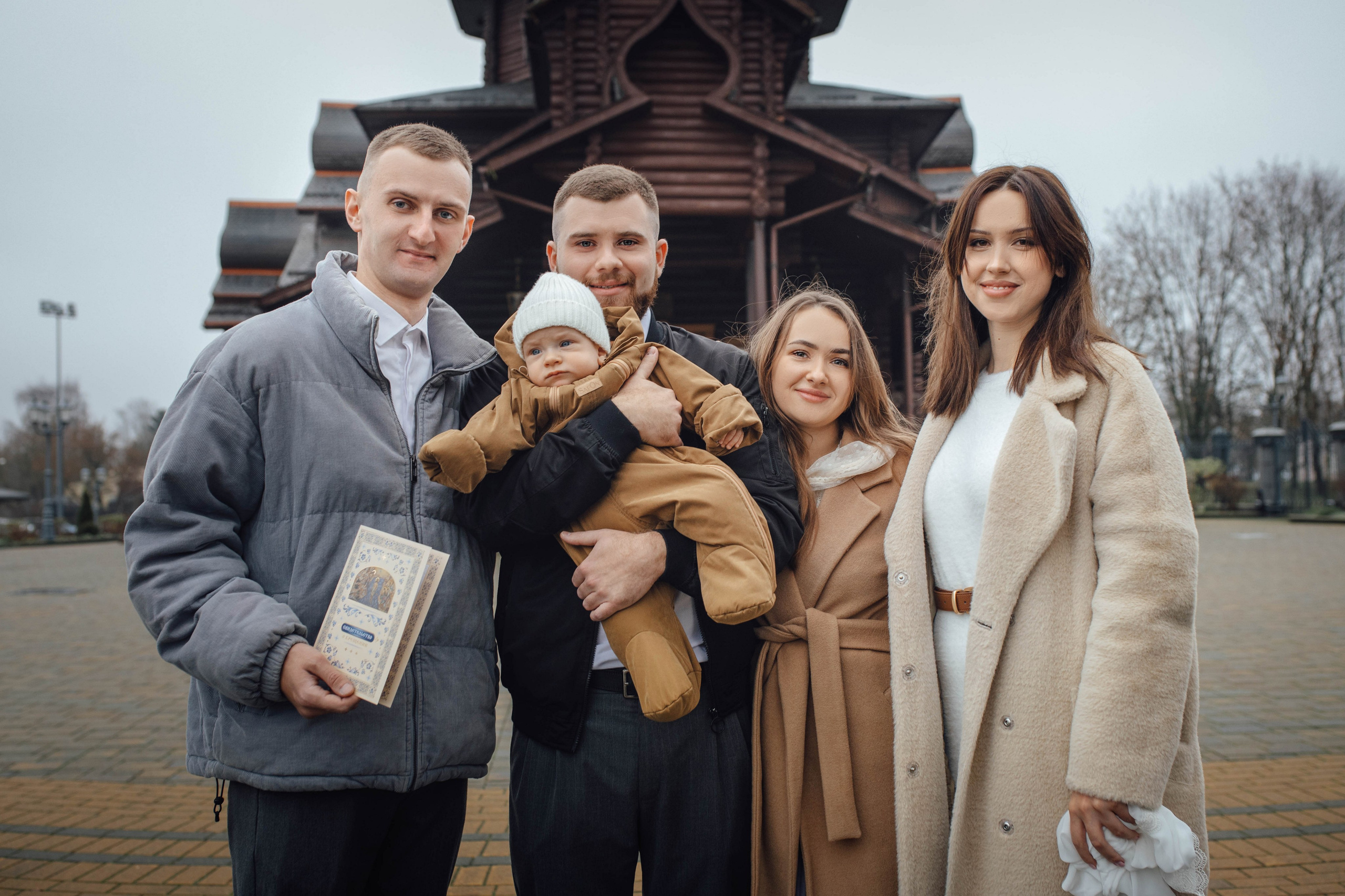 Крещение Демида, храм Святой Троицы, декабрь 2025