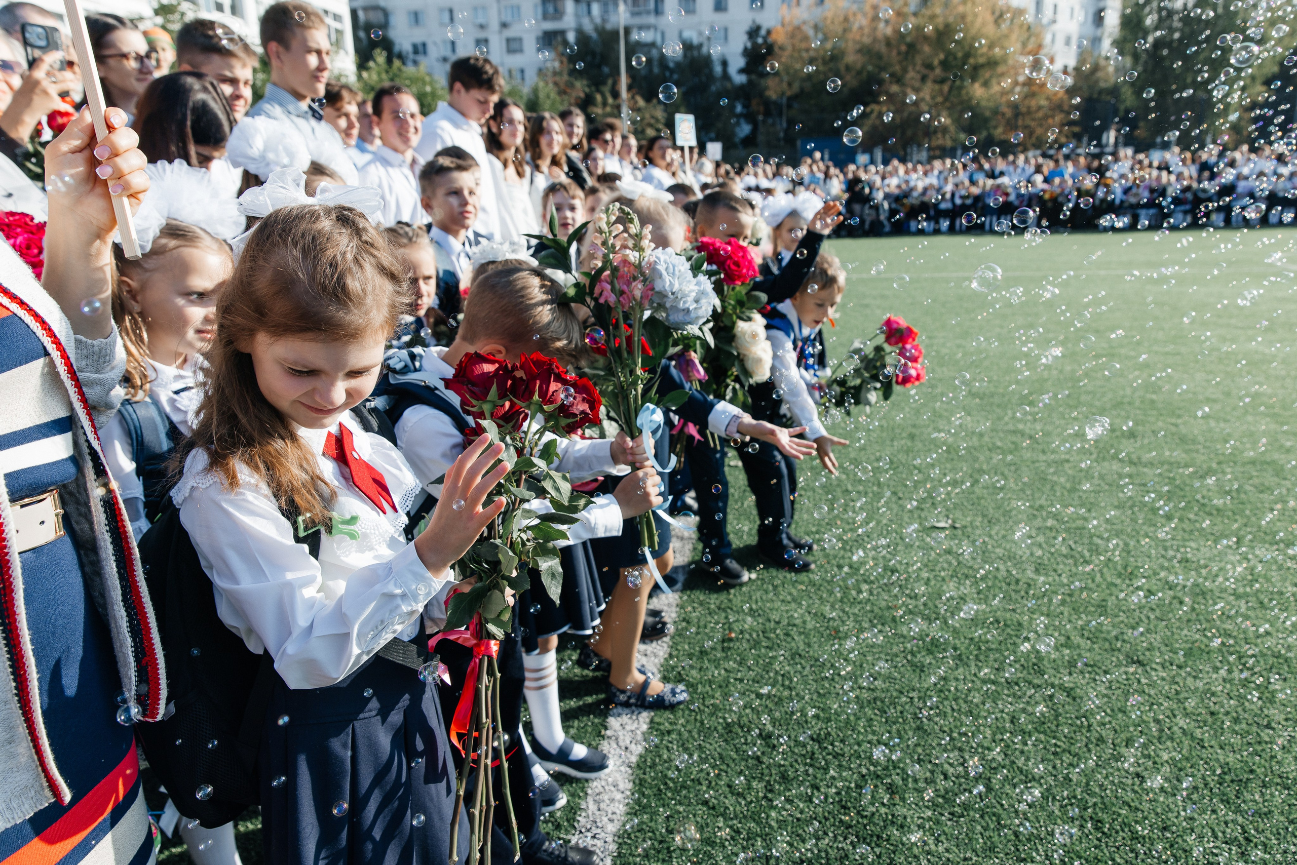 1 сентября 1 класс. Фотограф Москва Шептаев Артём