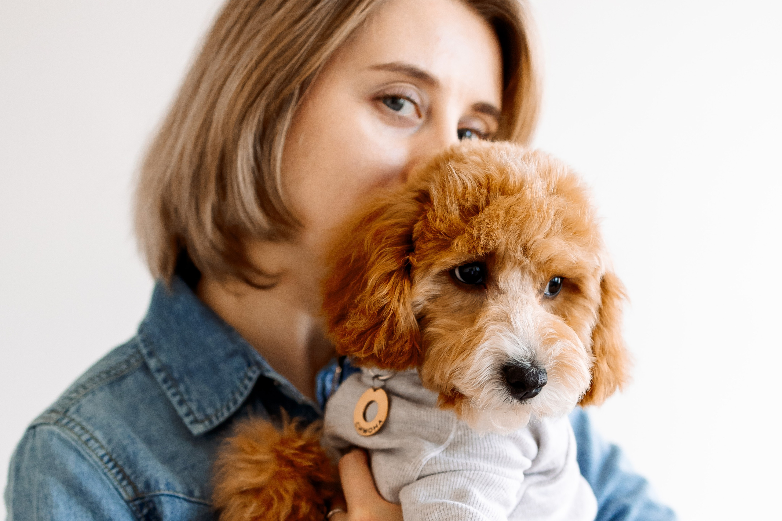 Портрет с собачкой