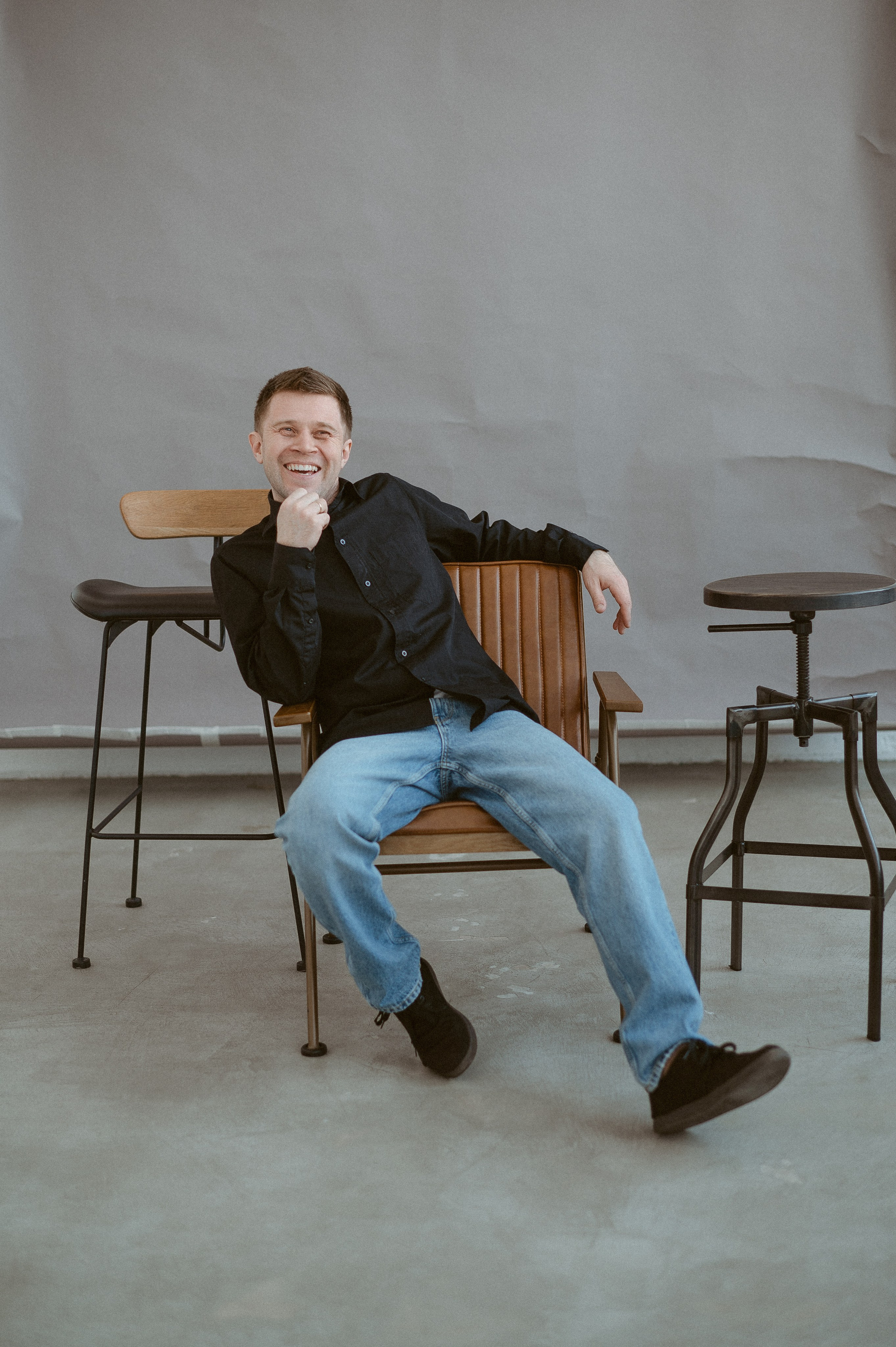 Семейная фотосессия в студии. Свадебный фотограф в Ярославле Денис Медоваров