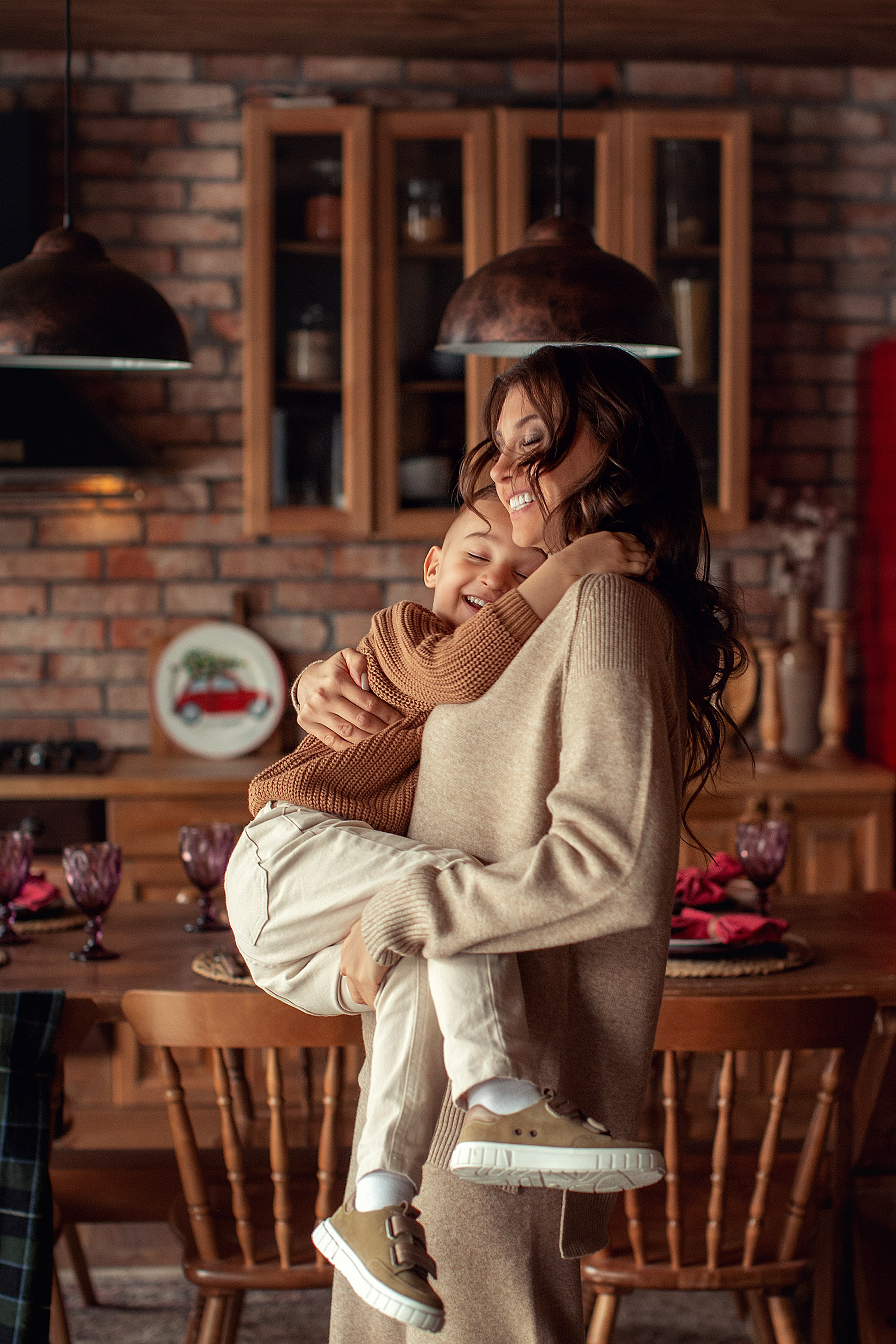 Студийная съемка мамы с сыновьями. Tatyana Nadezhdina Family photographer