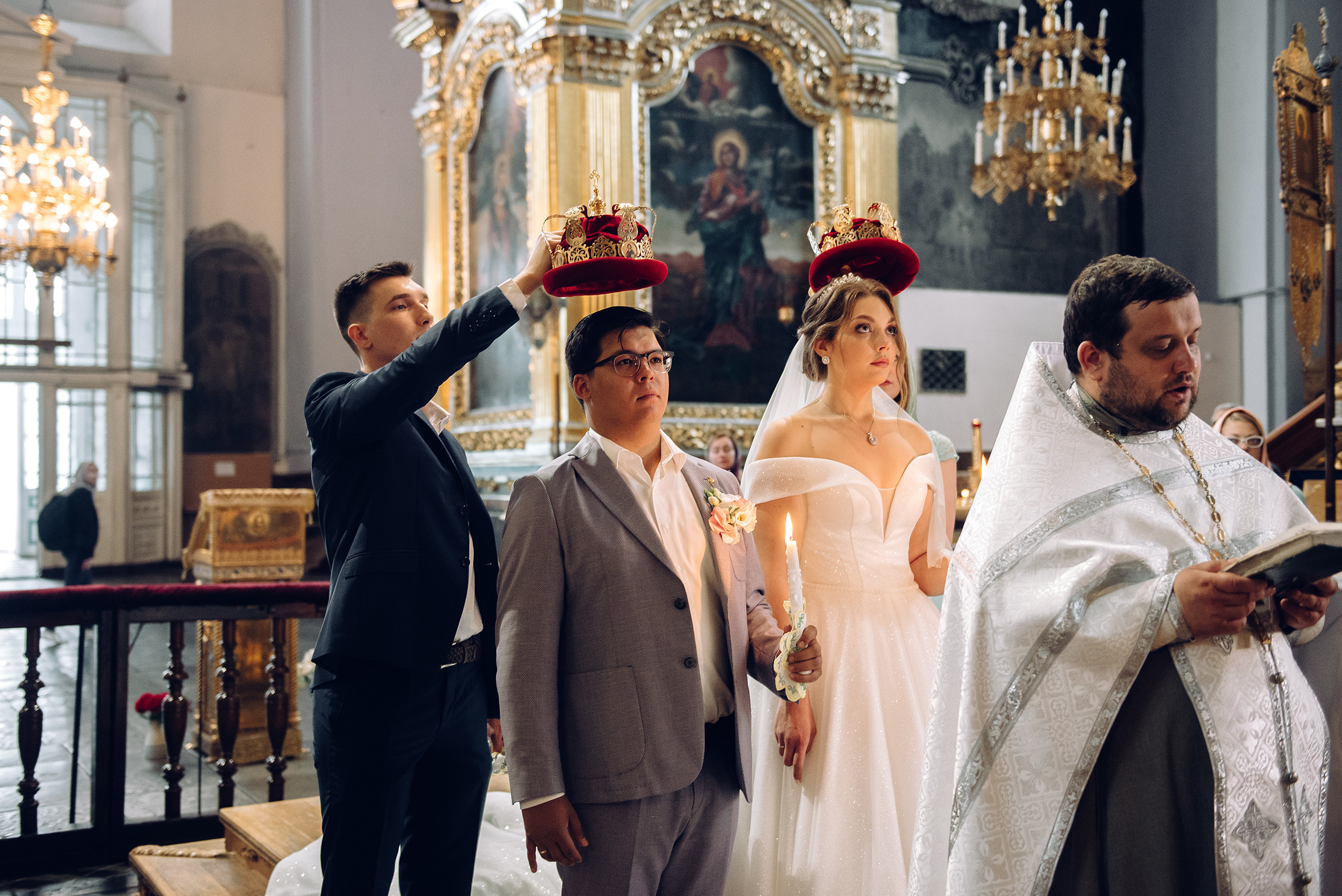 Венчание в Успенском соборе. Свадебный фотограф в Смоленске — Дмитрий Гагарин