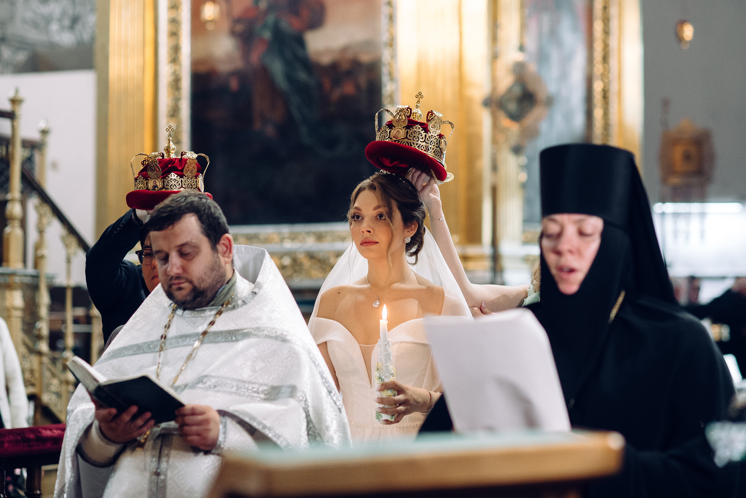 Венчание в Успенском соборе. Свадебный фотограф в Смоленске — Дмитрий Гагарин