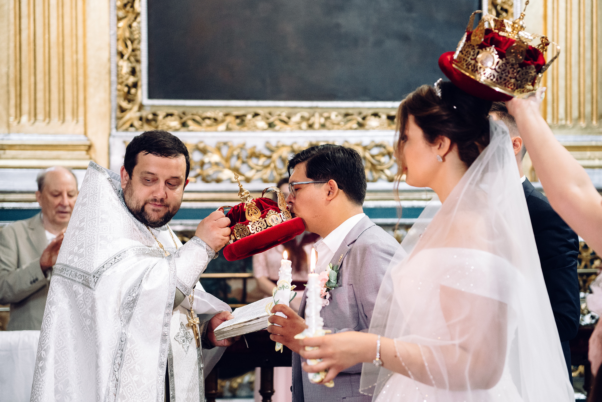 Венчание в Успенском соборе. Свадебный фотограф в Смоленске — Дмитрий Гагарин