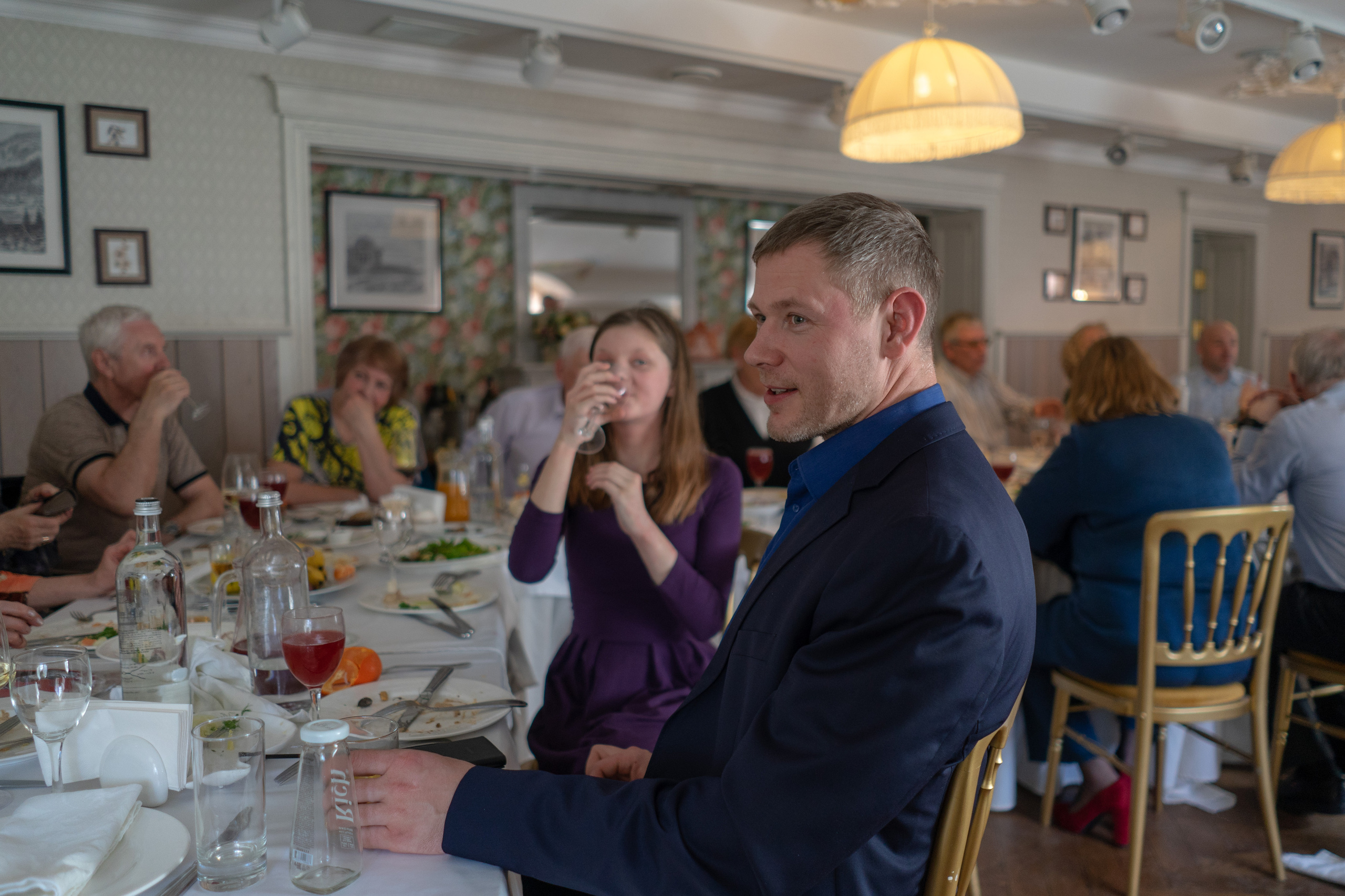 Юбилей в ресторане SV. Фотограф Елизавета Потешкина