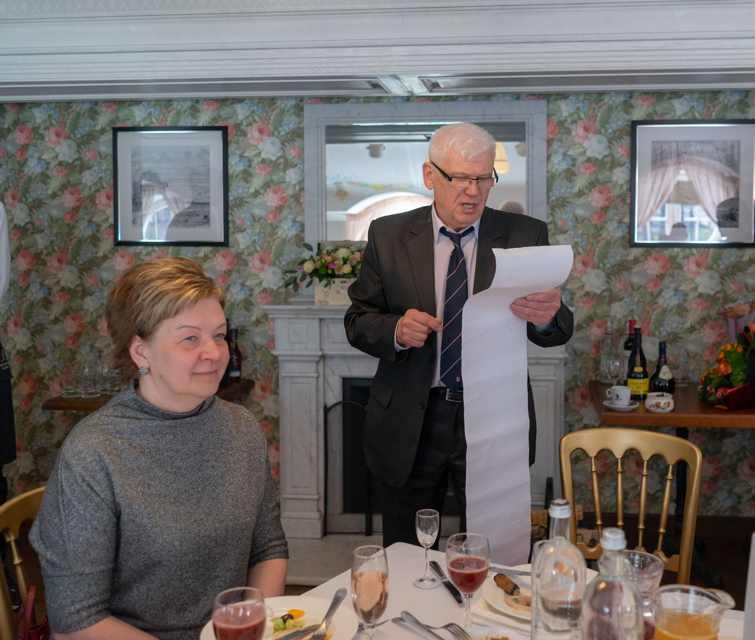 Юбилей в ресторане SV. Фотограф Елизавета Потешкина