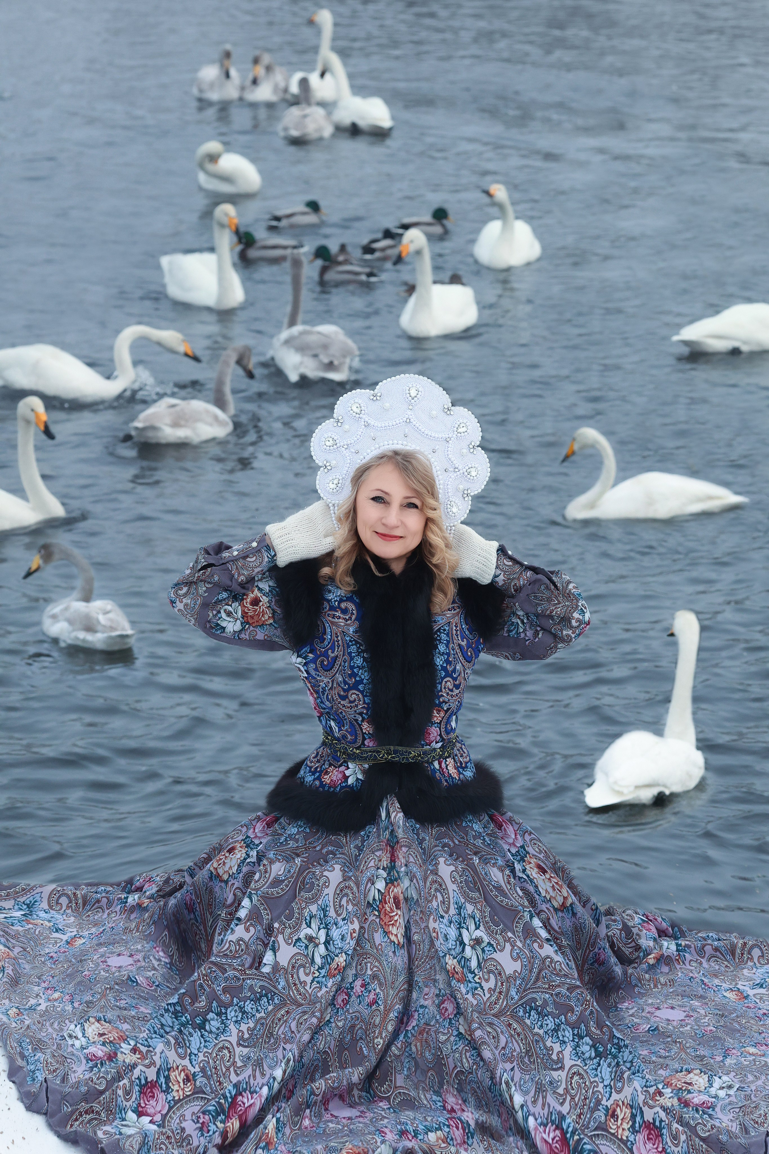 Лебединое озеро. Сказочный фотограф фотопроекты фототуры в Новосибирске и на Алтае