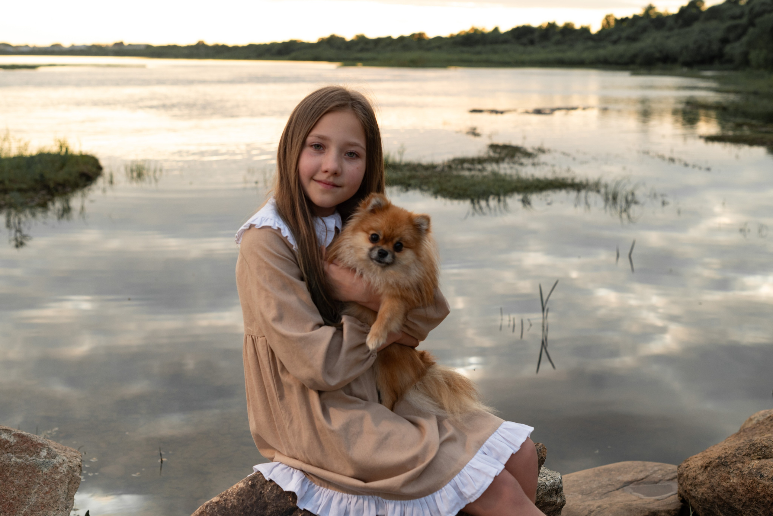 Фотопрогулка с собакой. Фотограф г. Москва