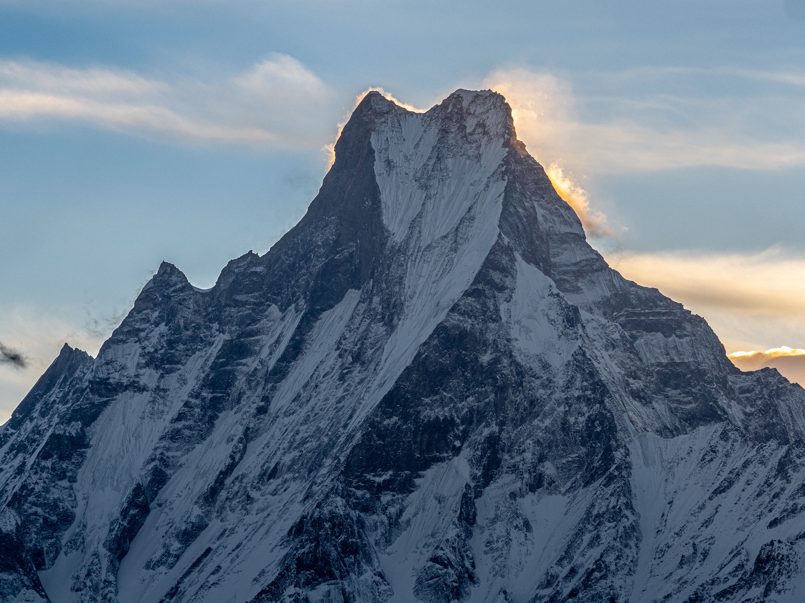 Непал, трек в районе Аннапурны, 2023. Творческие сьемки