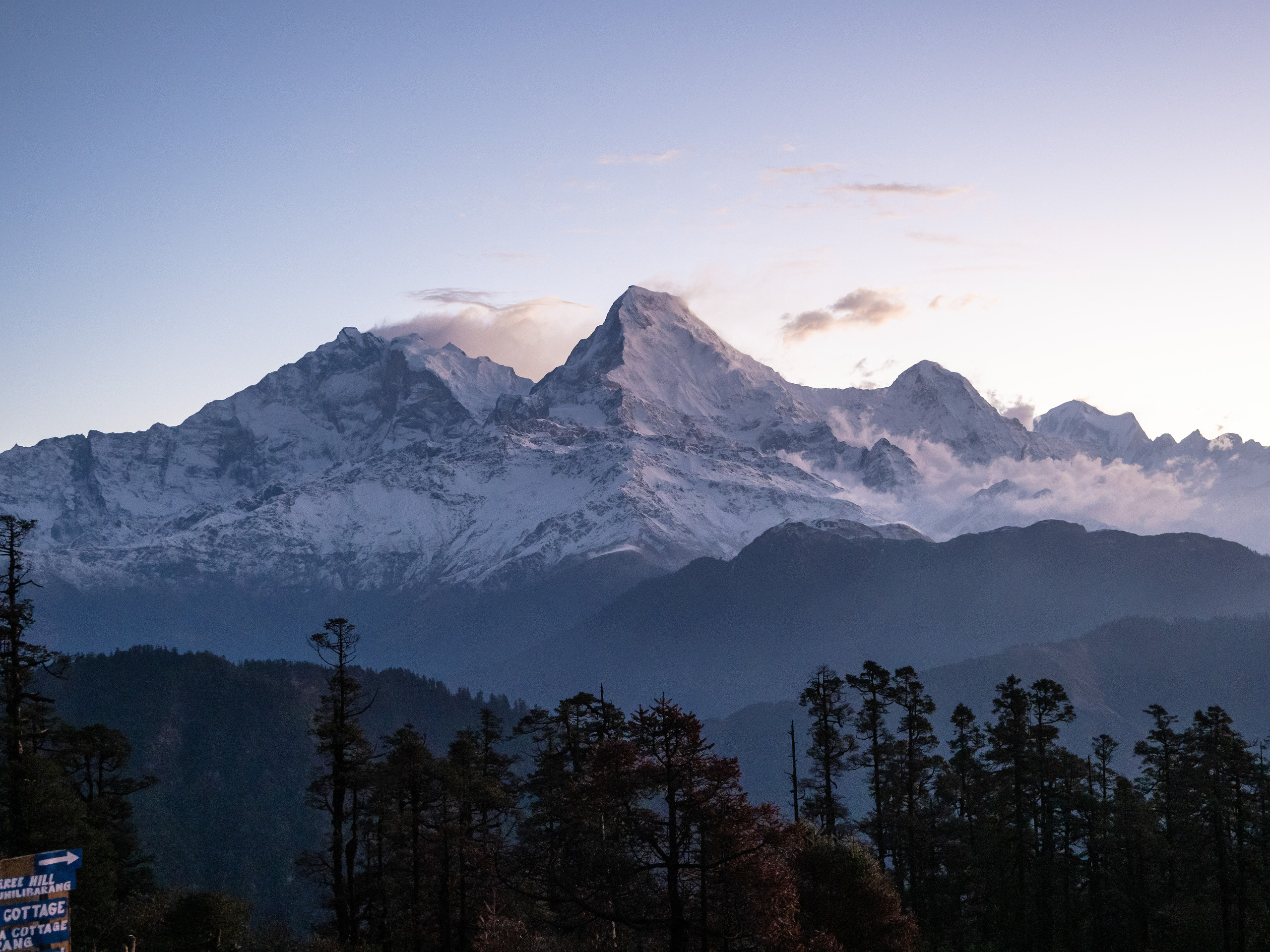 Непал, трек в районе Аннапурны, 2023. Творческие сьемки