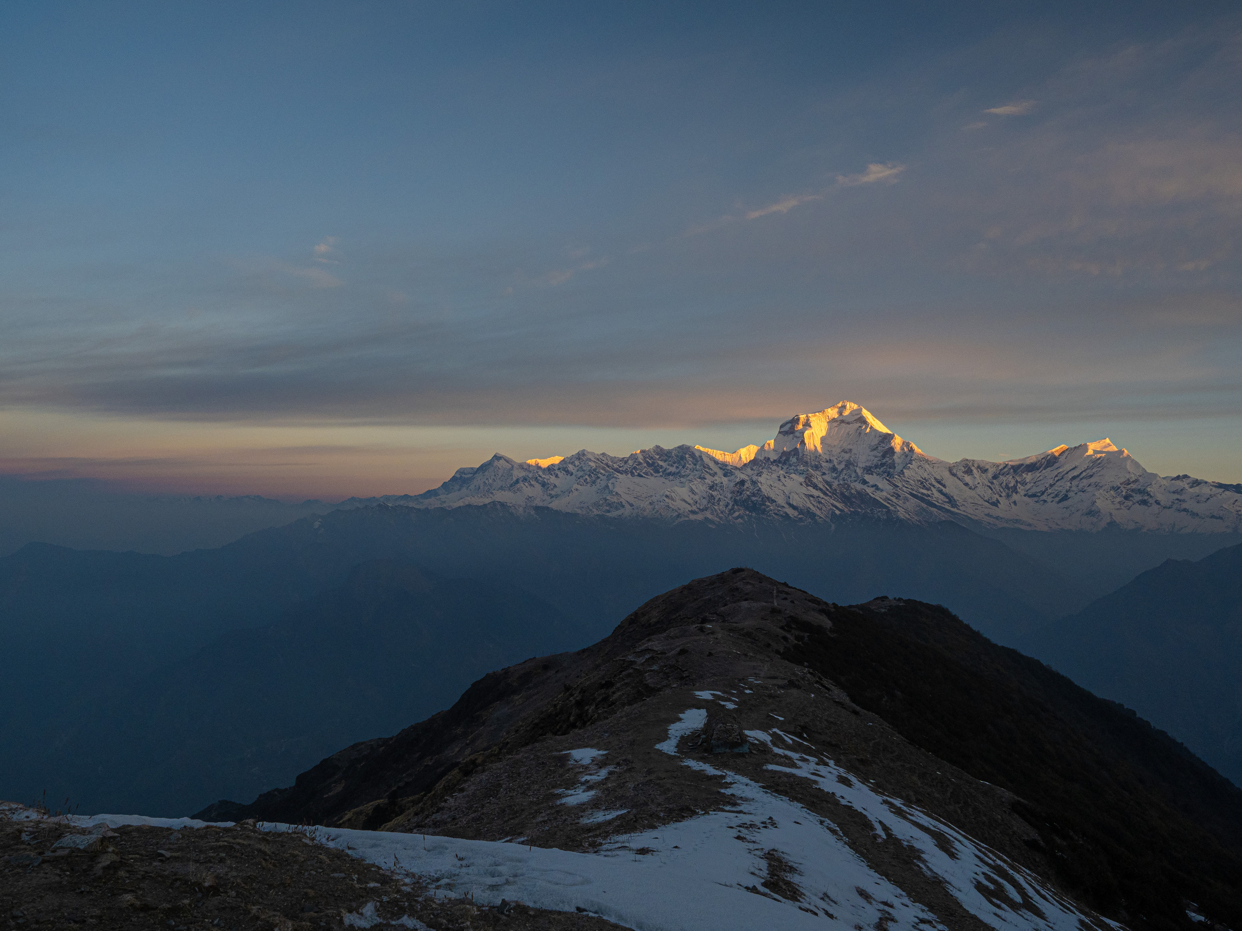 Непал, трек в районе Аннапурны, 2023. Творческие сьемки