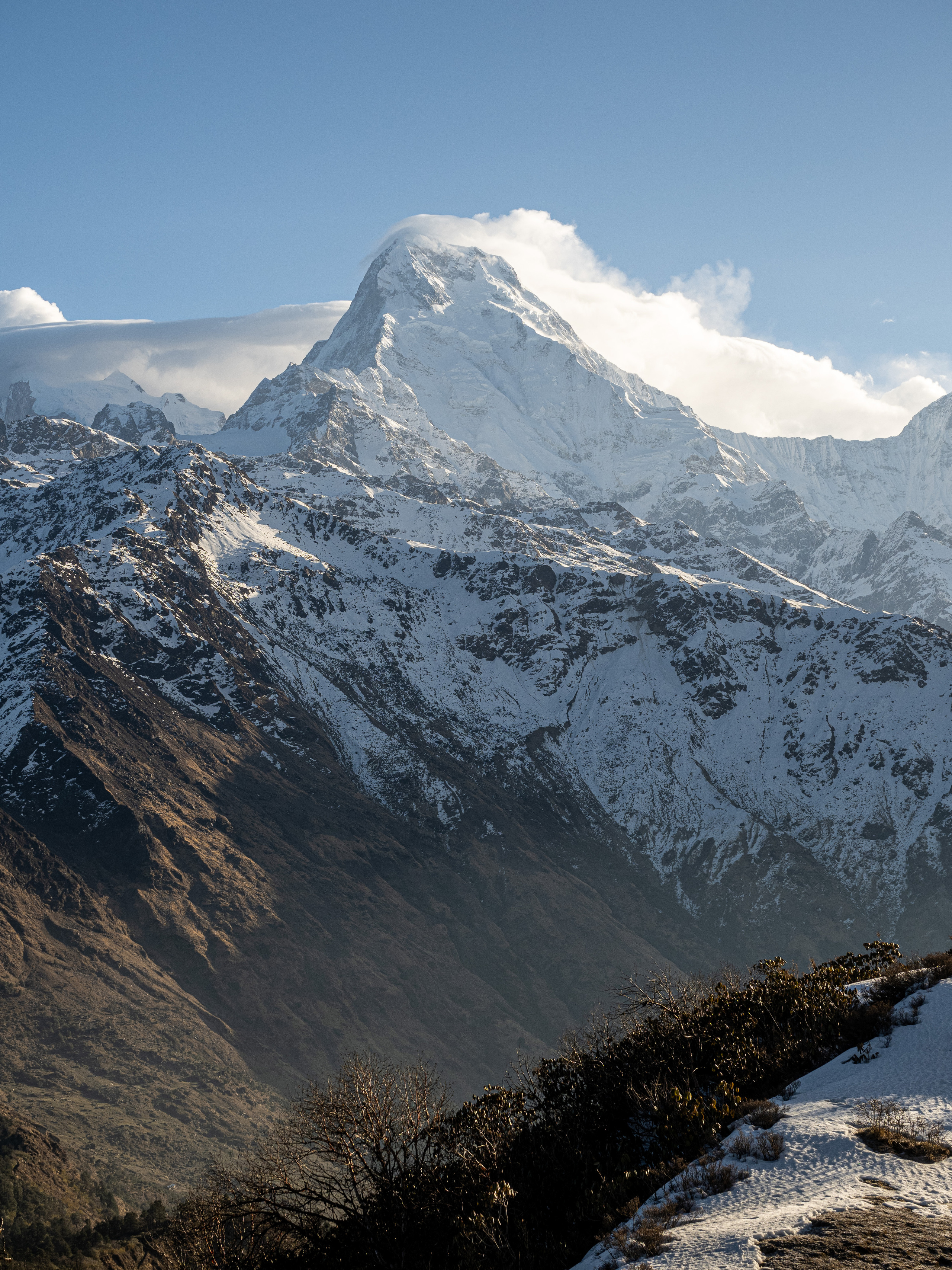 Непал, трек в районе Аннапурны, 2023. Творческие сьемки