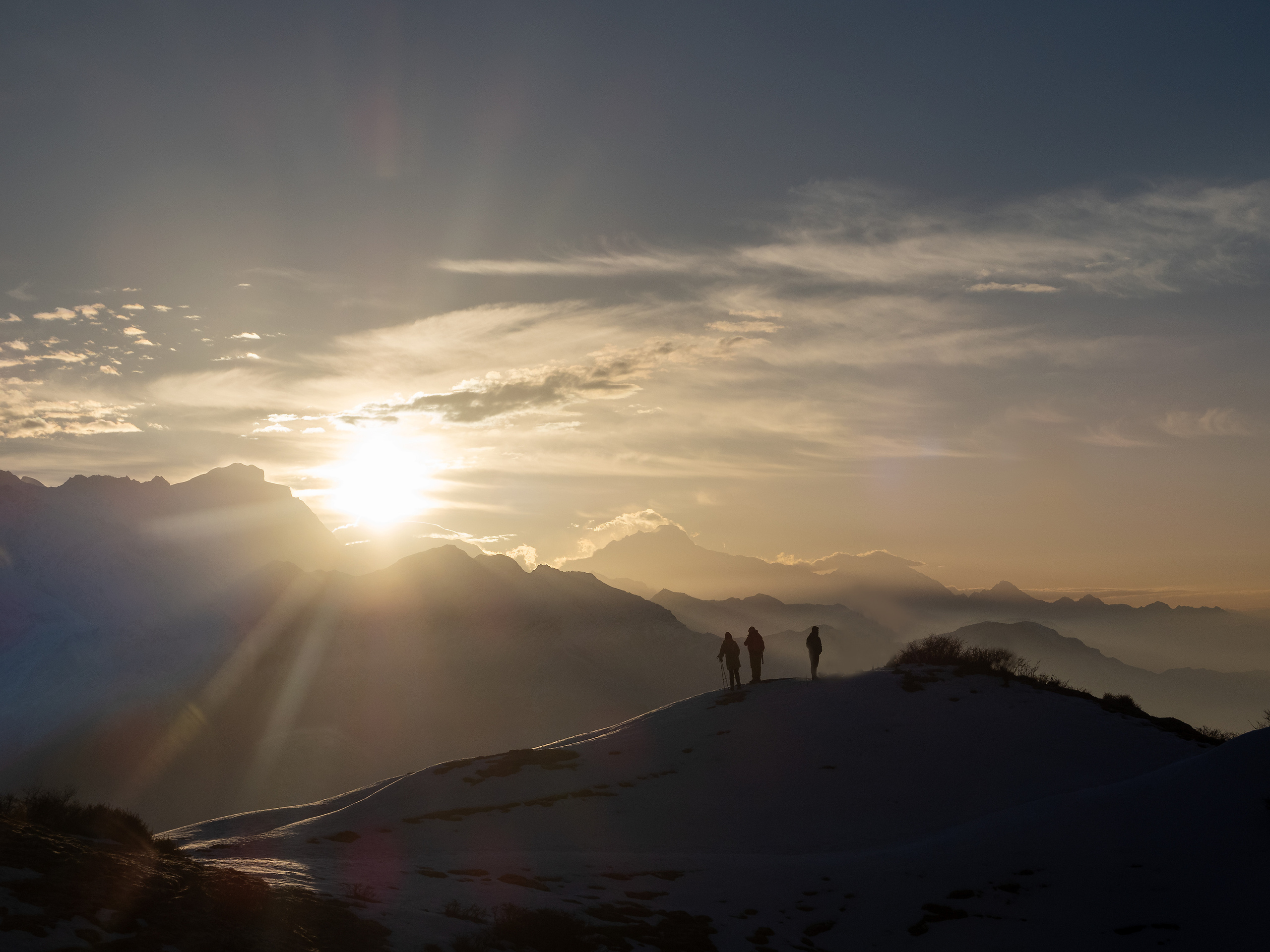 Непал, трек в районе Аннапурны, 2023. Творческие сьемки