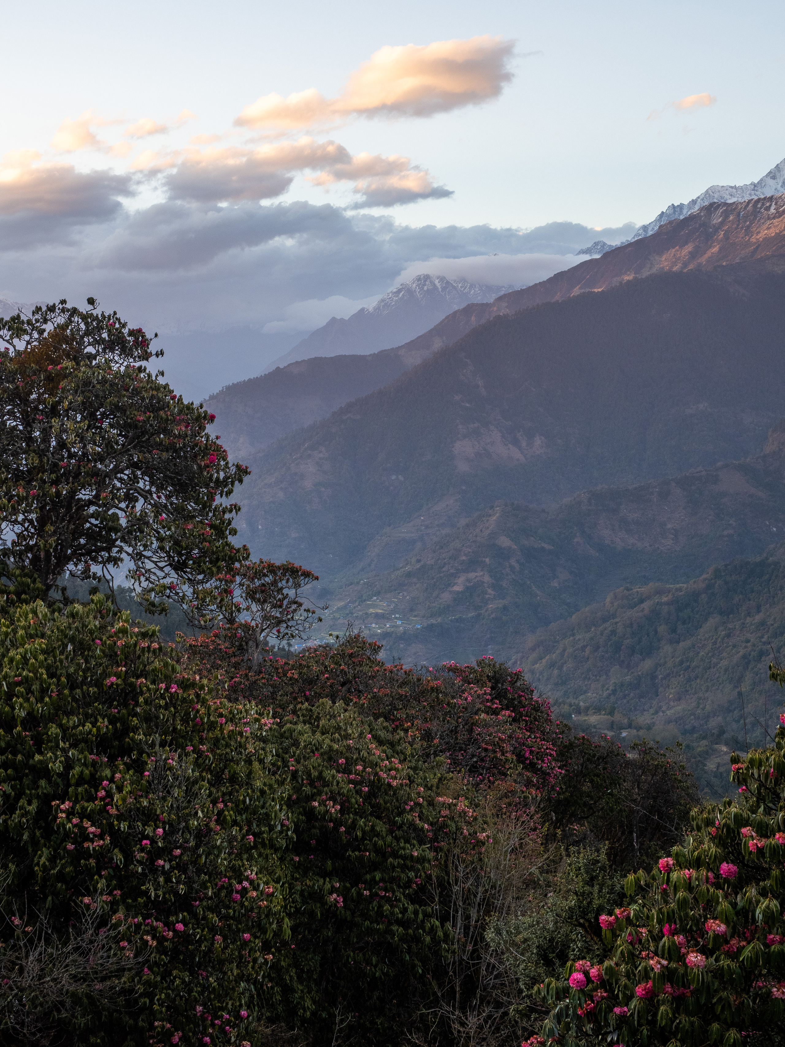 Непал, трек в районе Аннапурны, 2023. Творческие сьемки