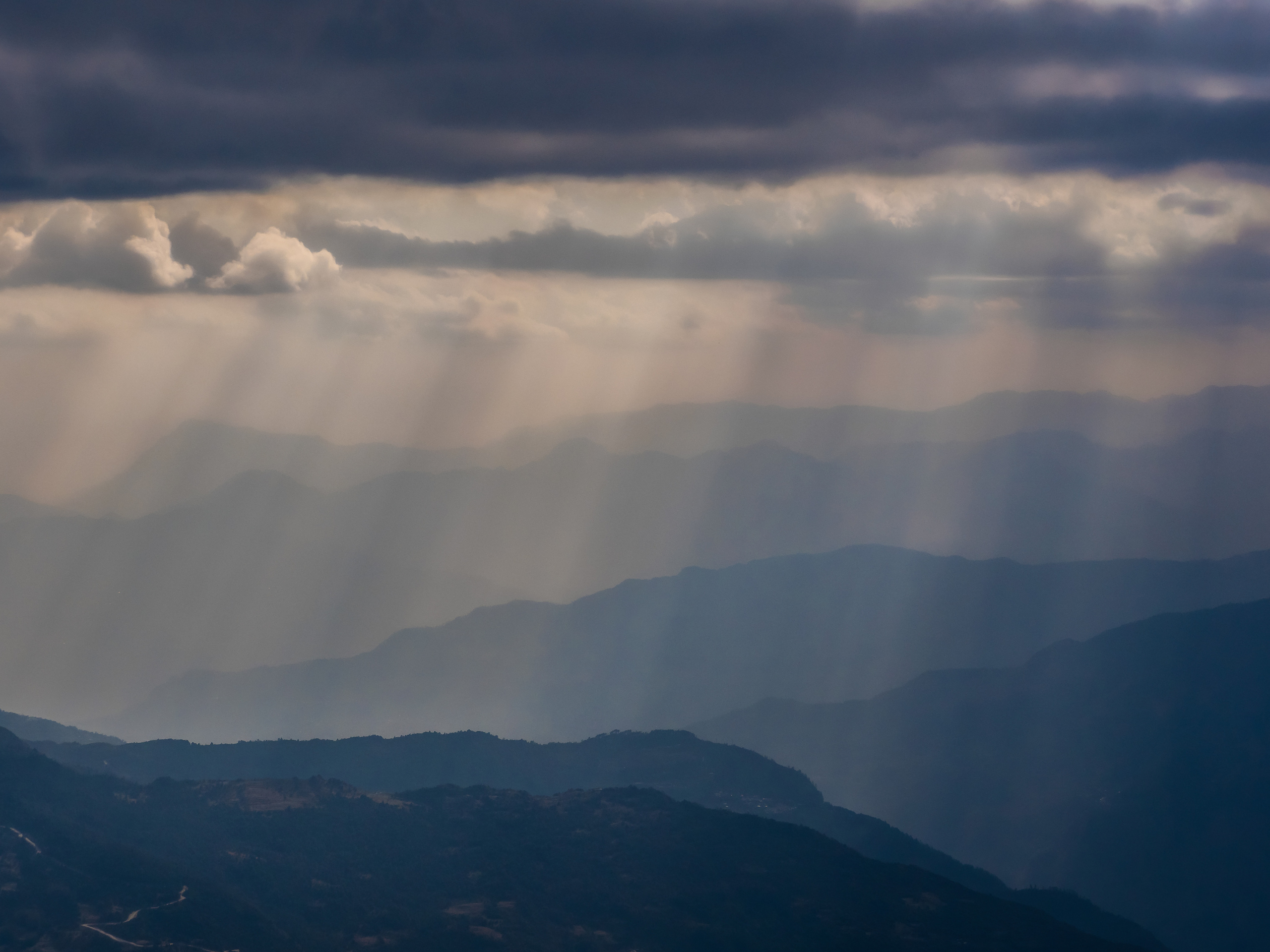 Непал, трек в районе Аннапурны, 2023. Творческие сьемки