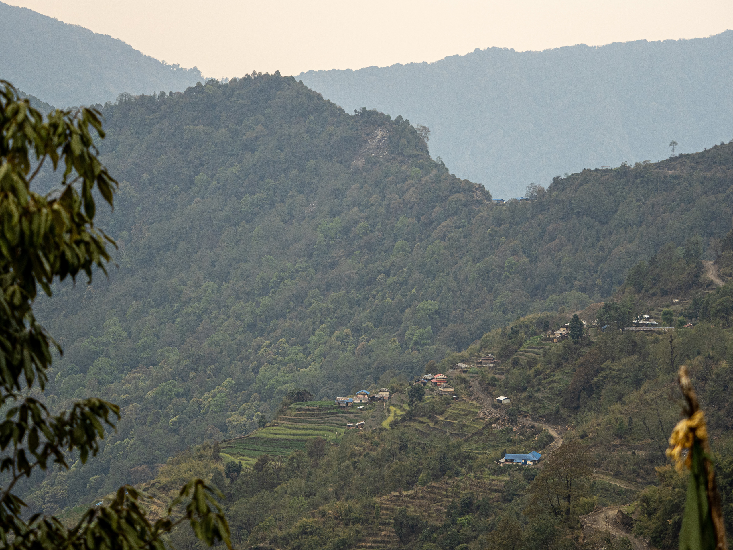 Непал, трек в районе Аннапурны, 2023. Творческие сьемки