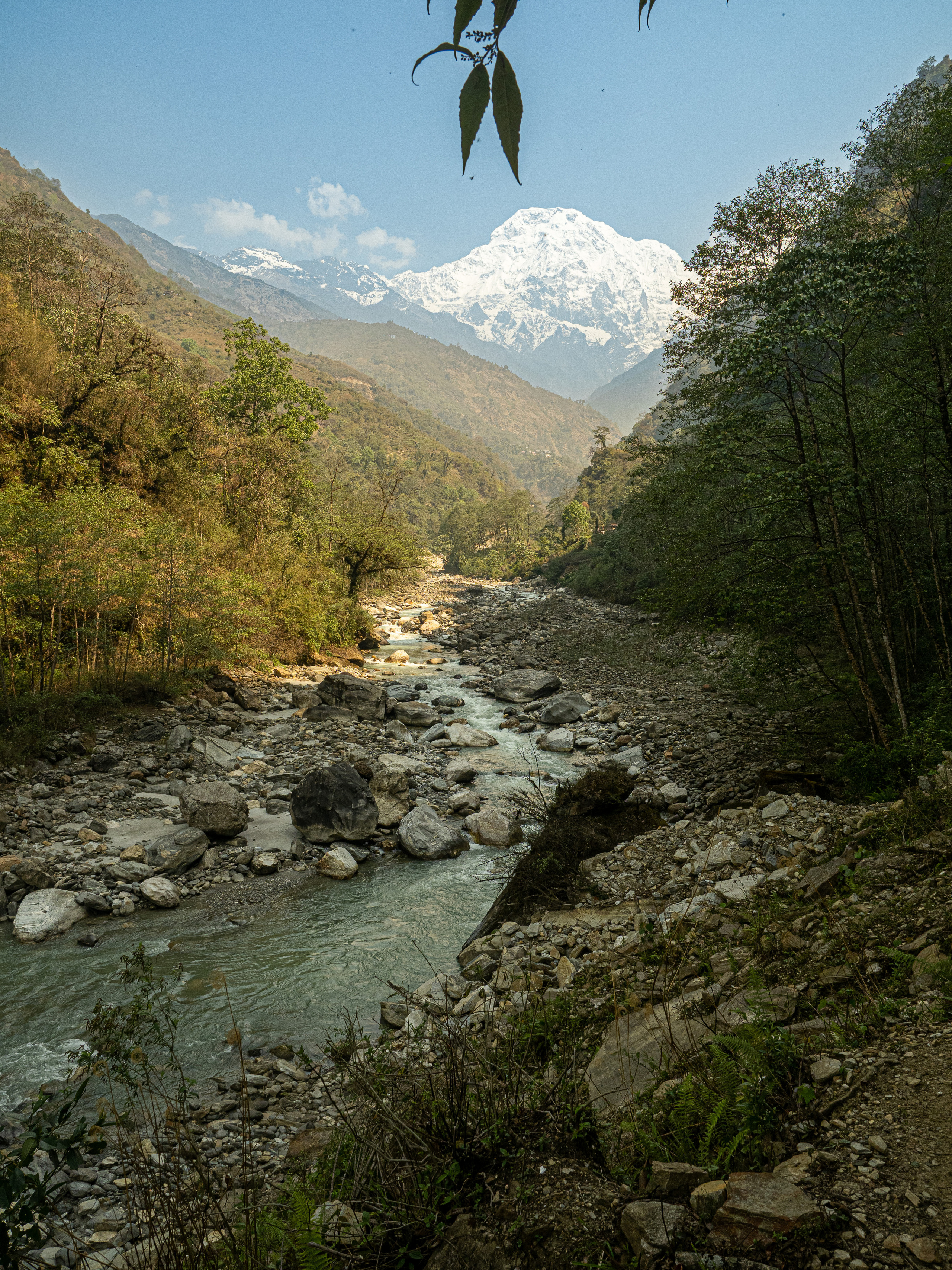 Непал, трек в районе Аннапурны, 2023. Творческие сьемки